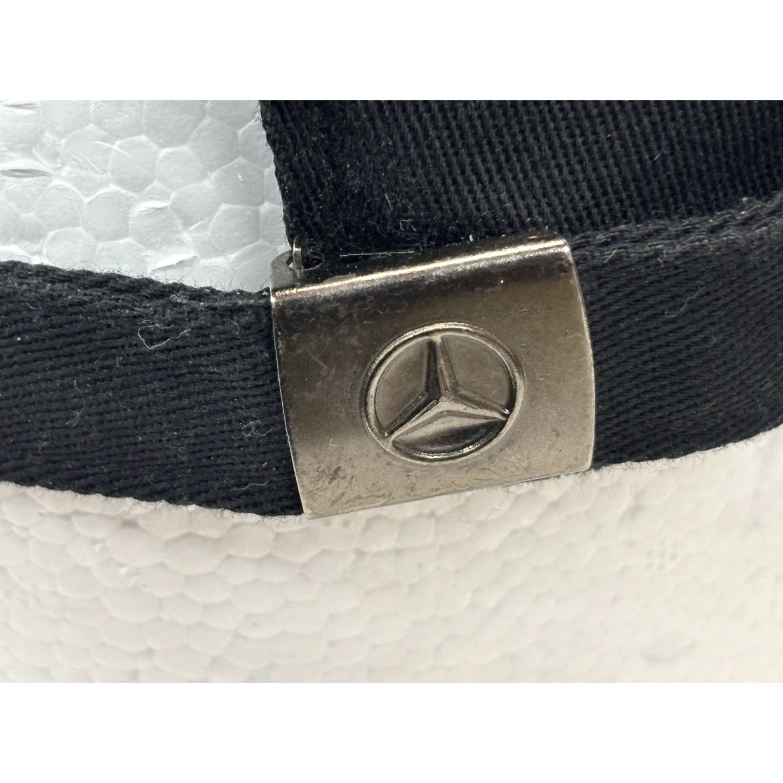 Mercedes-Benz VINTAGE Mercedes-Benz Hat Black Embroidered Emblem Baseball Cap Adjustable Strap Size ONE SIZE - 6 Thumbnail