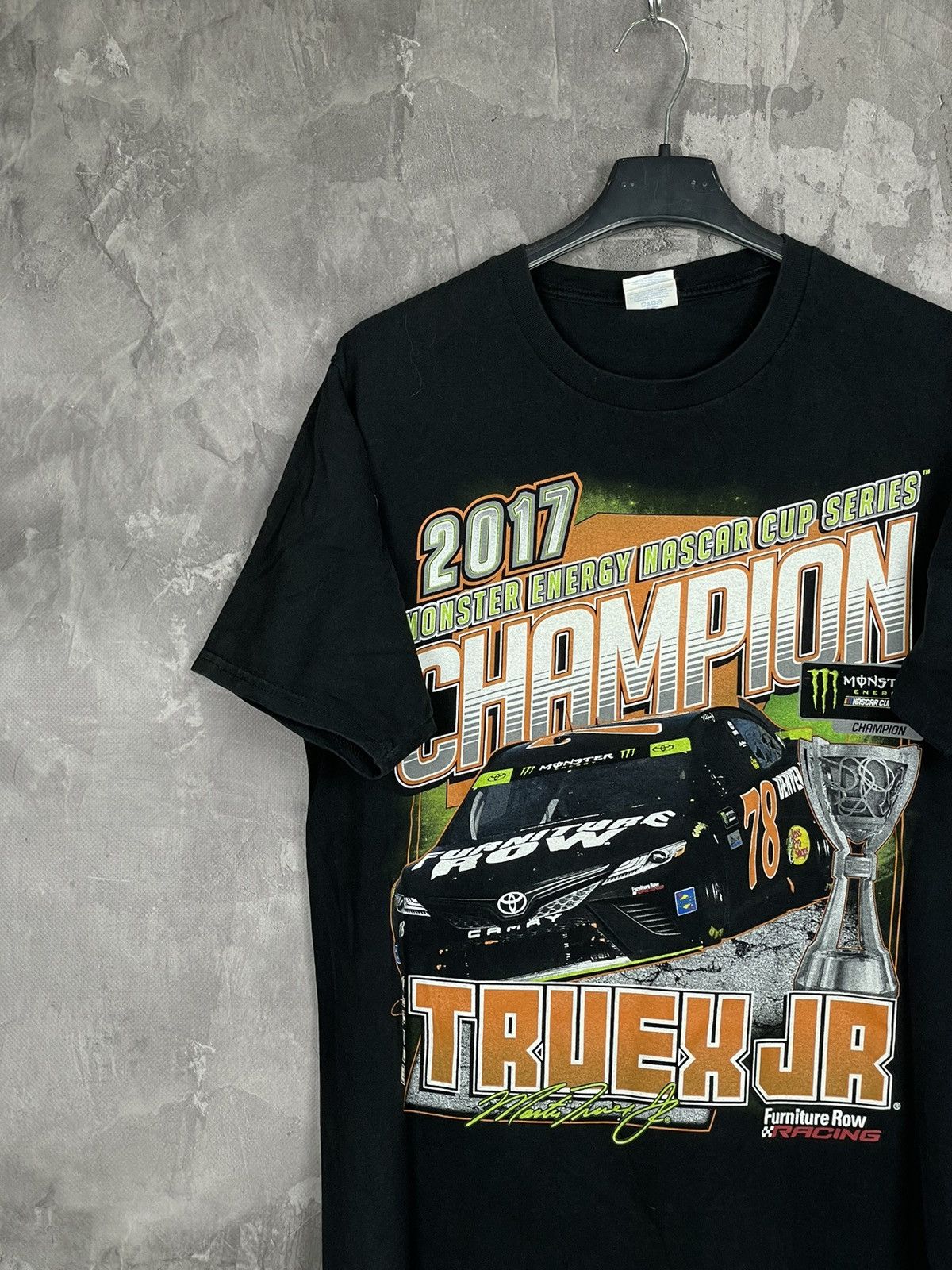 NASCAR × Vintage Crazy Y2K Monster Energy NASCAR Cup Series graphic tee Size US S / EU 44-46 / 1 - 4 Thumbnail