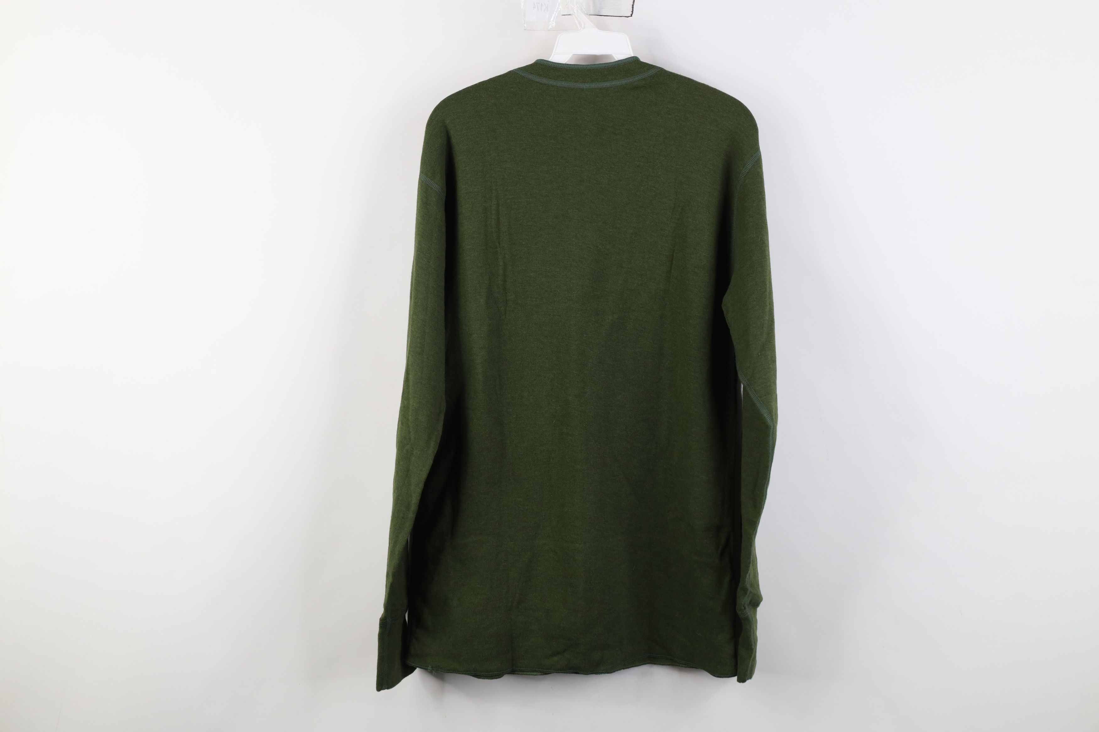 L.L. Bean Vintage LL Bean Wool Blend Rivers Driver Long Sleeve T-Shirt Size US S / EU 44-46 / 1 - 11 Thumbnail