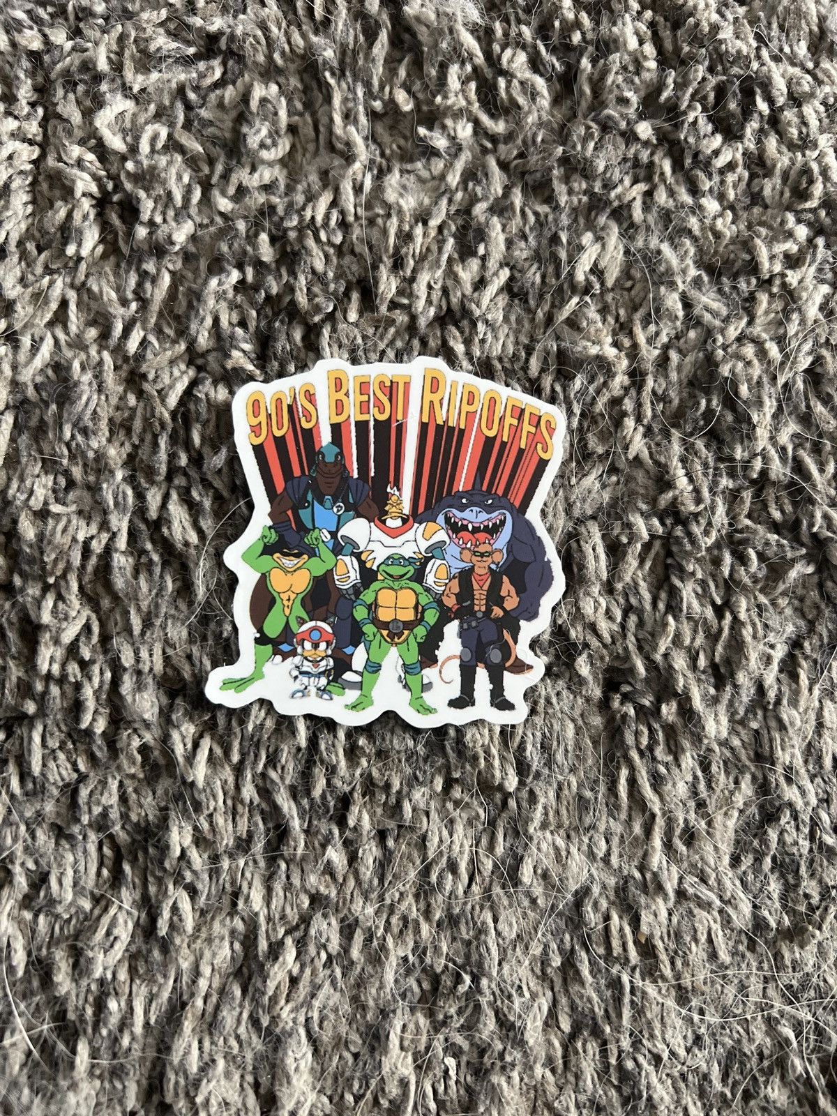 Hypebeast 90’s Best Ripoffs Sticker Size ONE SIZE - 1 Thumbnail