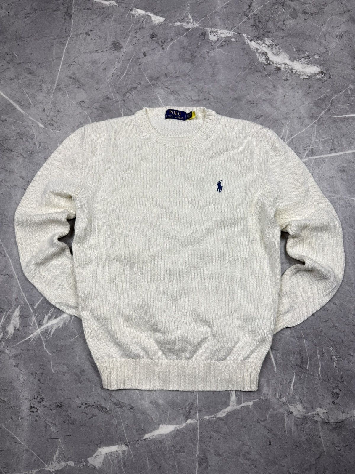 Polo Ralph Lauren Ralph Lauren Knit Sweater Cream | Old Money Knit | Size S Size US S / EU 44-46 / 1 - 1 Thumbnail