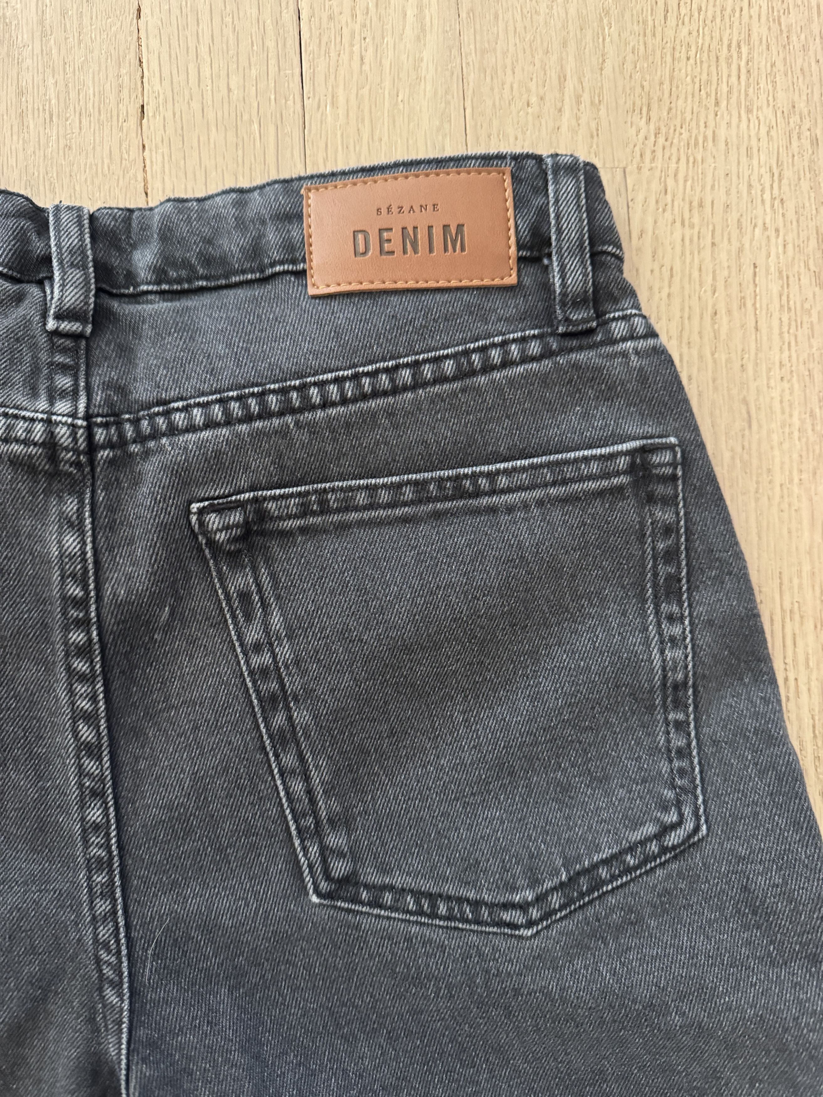 Sezane Sezane Brut Sexy Jean - Middle Grey - 6 Size 28" / US 6 / IT 42 - 3 Thumbnail