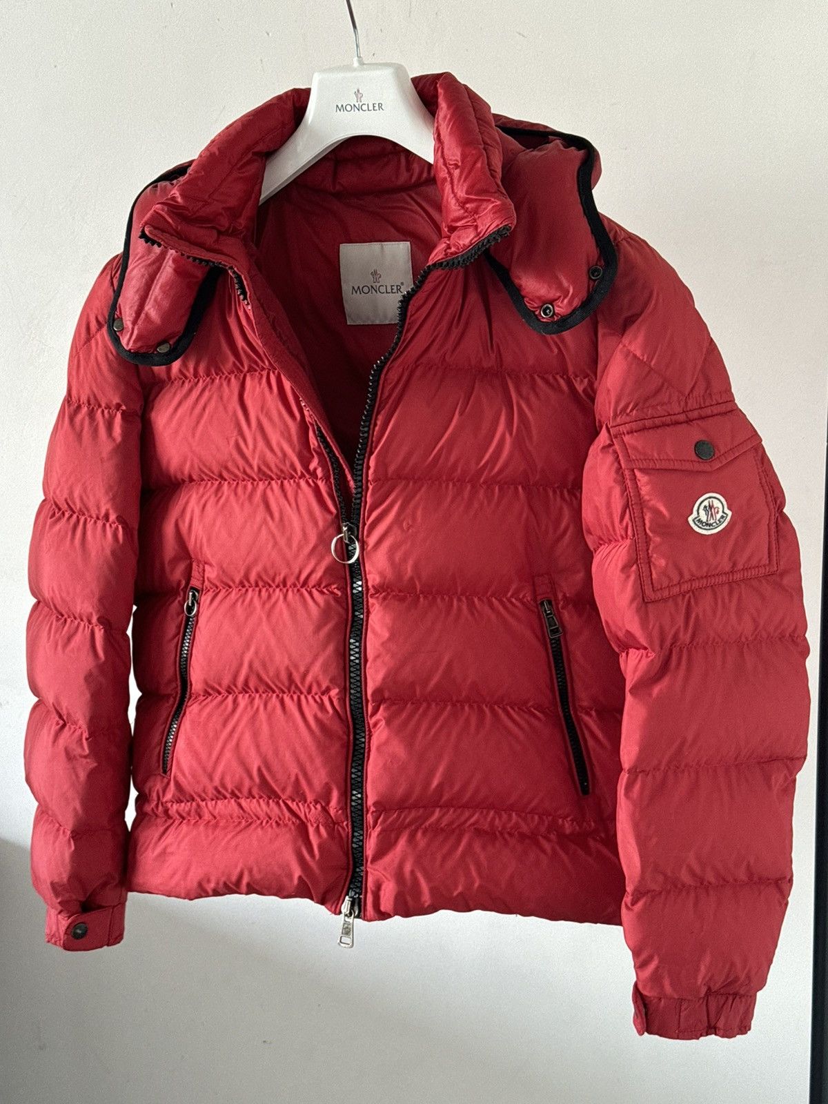 Moncler Moncler Hymalay puffer hooded jacket red Size US M / EU 48-50 / 2 - 2 Thumbnail