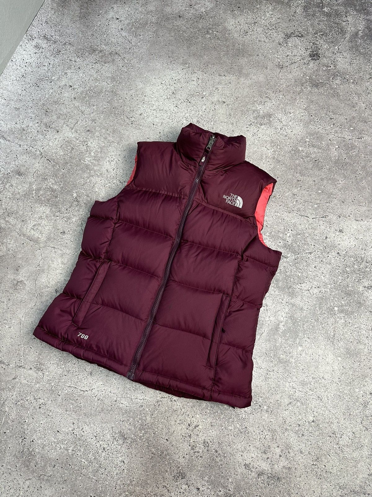 The North Face × Vintage Vintage The North Face 700 Down Puffer Vest Nuptse TNF Size S / US 4 / IT 40 - 2 Thumbnail