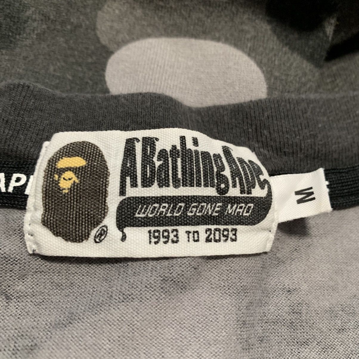 Bape Bape Medium Tiger Shark Black Grey Camo A Bathing Ape Tee Size US M / EU 48-50 / 2 - 5 Thumbnail