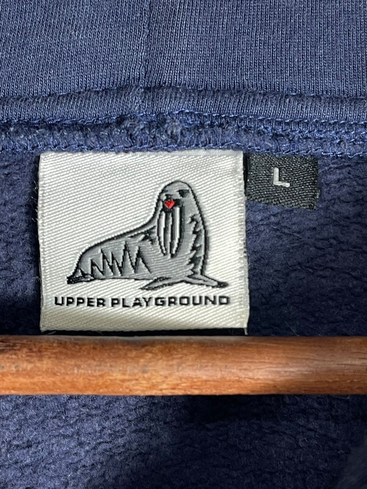 Upper Playground Vintage Upper Playground x Jeremy Fish Zip Up Hoodie Size US XL / EU 56 / 4 - 10 Thumbnail
