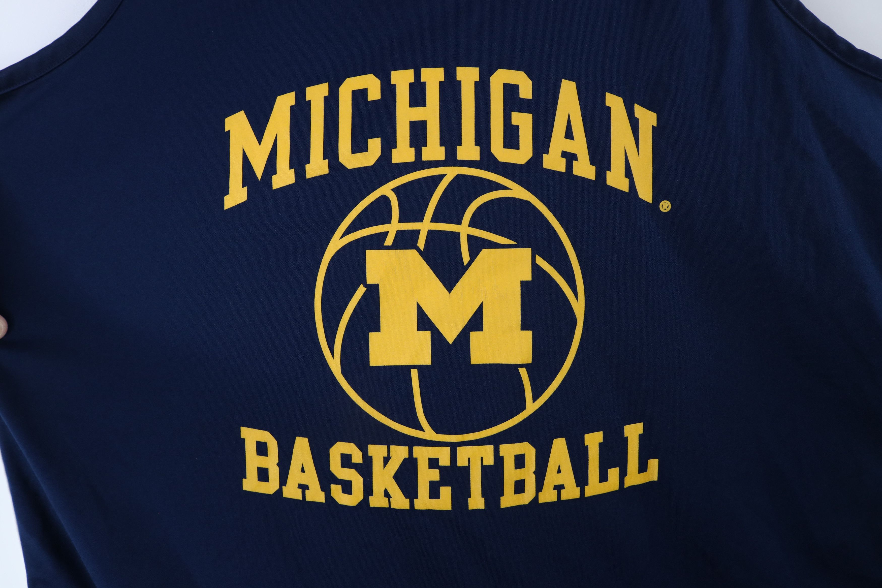 Adidas × Vintage Adidas University of Michigan Basketball Jersey Reversible Size US XL / EU 56 / 4 - 6 Thumbnail