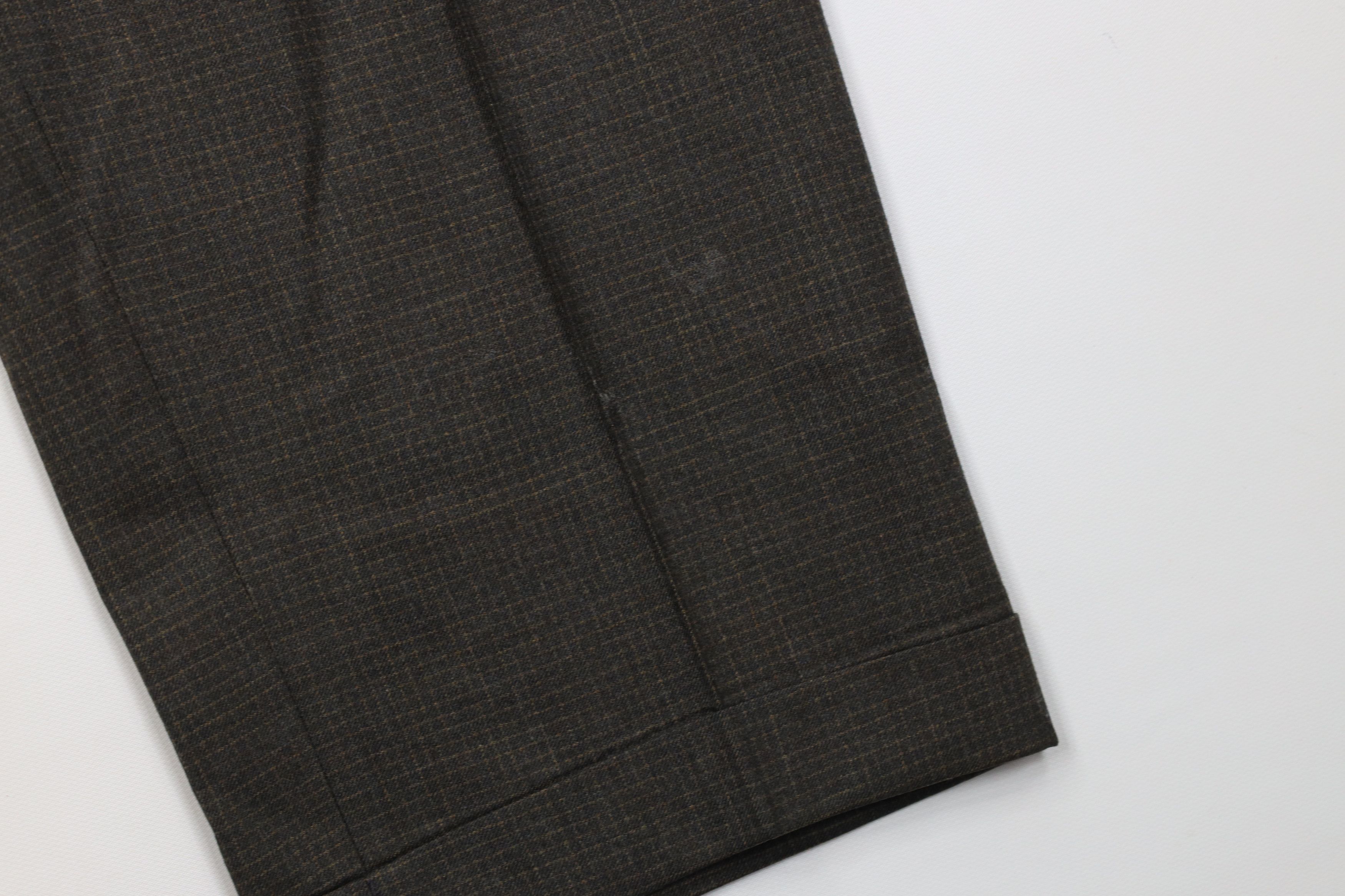 Vintage Vintage 90s Streetwear Wool Knit Wide Leg Chino Pants Size US 34 / EU 50 - 6 Thumbnail