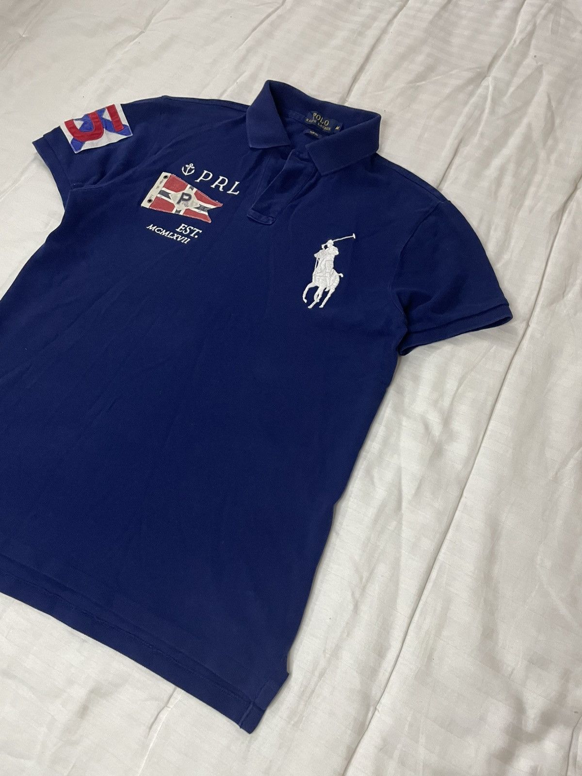 Polo Ralph Lauren Rare Polo Ralph Lauren Country Flag Size US M / EU 48-50 / 2 - 2 Thumbnail