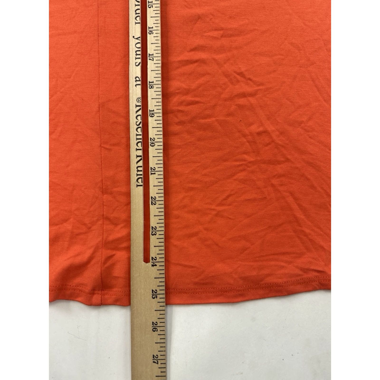Paradise Paradiso Shirt Womens XL Orange Ruffle Sleeve Button-Up All Seasons Bohemian Colorful Size XL / US 12-14 / IT 48-50 - 7 Thumbnail