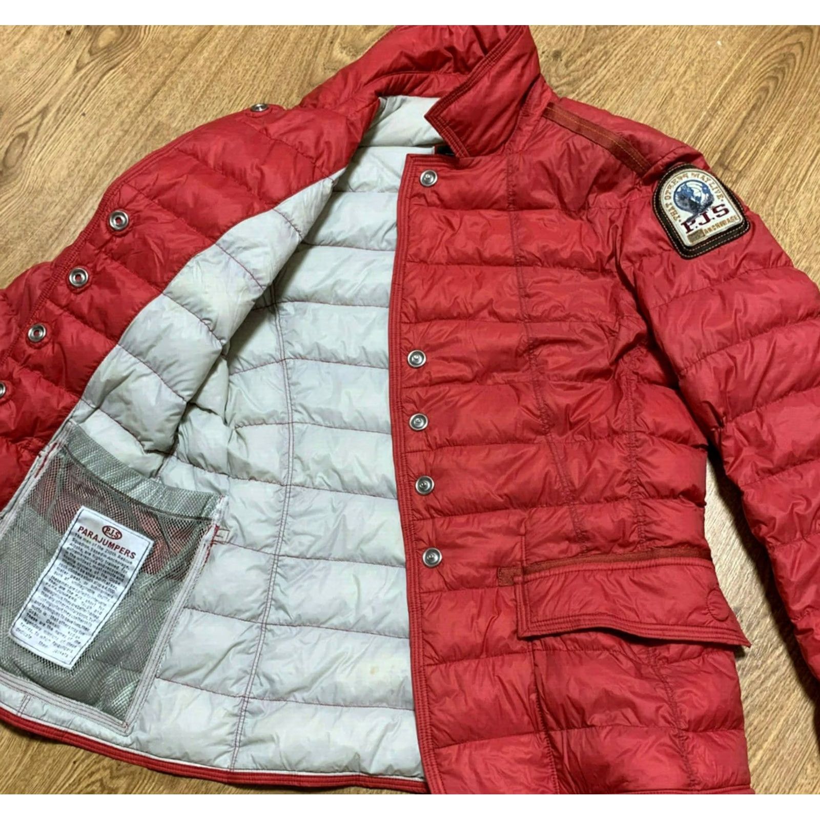 Parajumpers Parajumpers Jacket Womens Size M Down Lightweight Coral red Size M / US 6-8 / IT 42-44 - 2 Thumbnail
