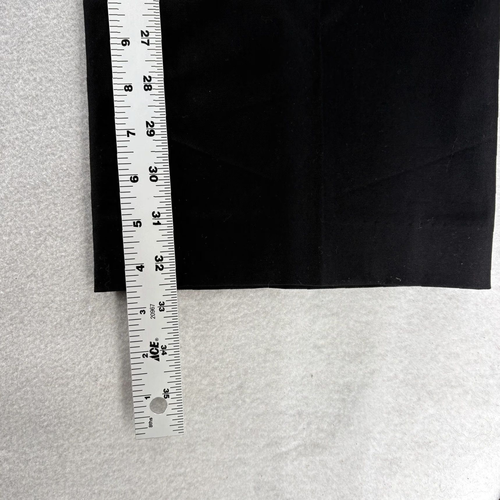 Express Express Design Studio Director Dress Pants Mens 32x32 Black Stretch Herringbone Size US 32 / EU 48 - 7 Thumbnail