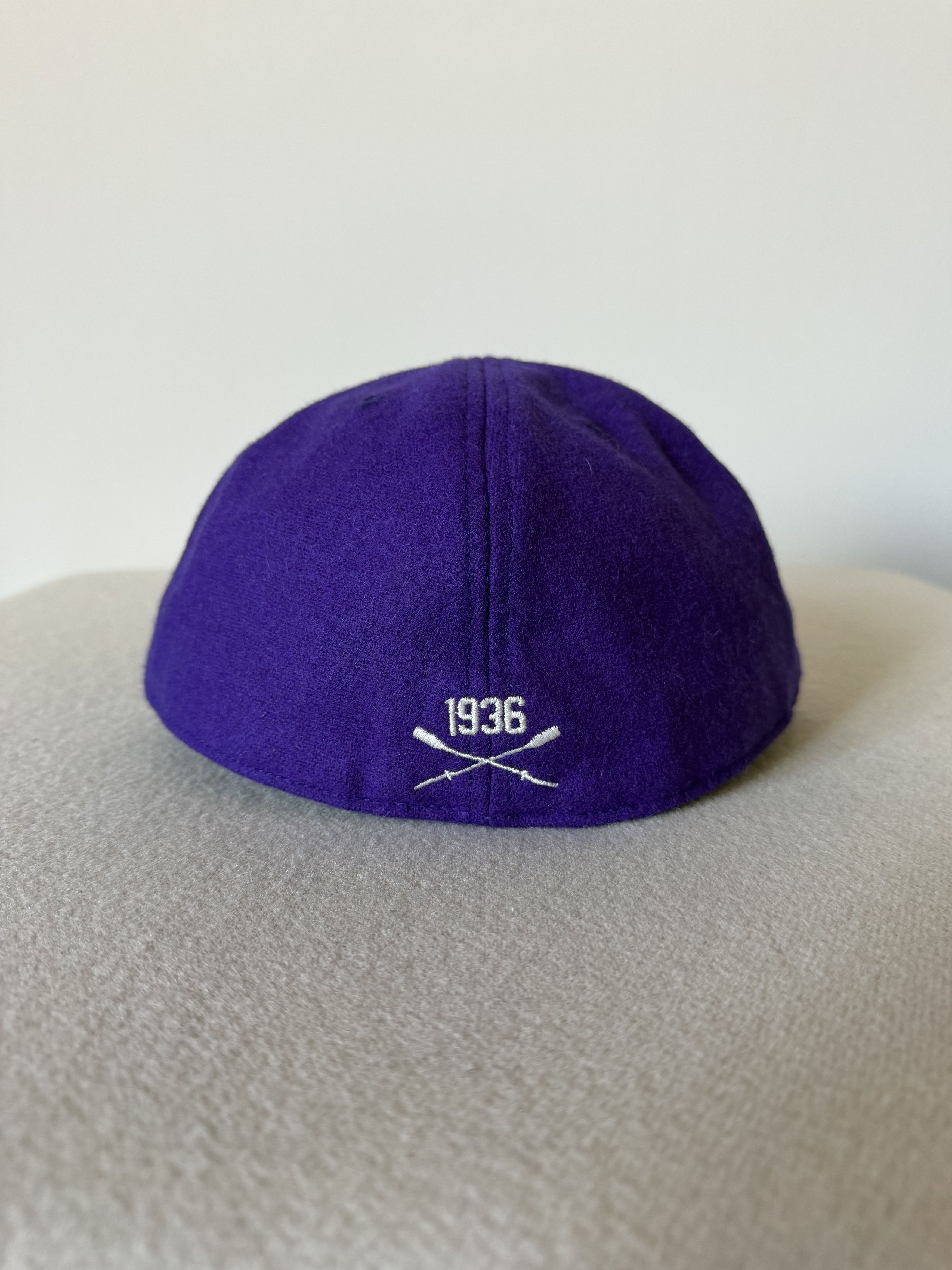 Ebbets Field Flannels 7 7/8 Ebbets University of Washington 1936 Rowing Team Hat Size ONE SIZE - 4 Thumbnail