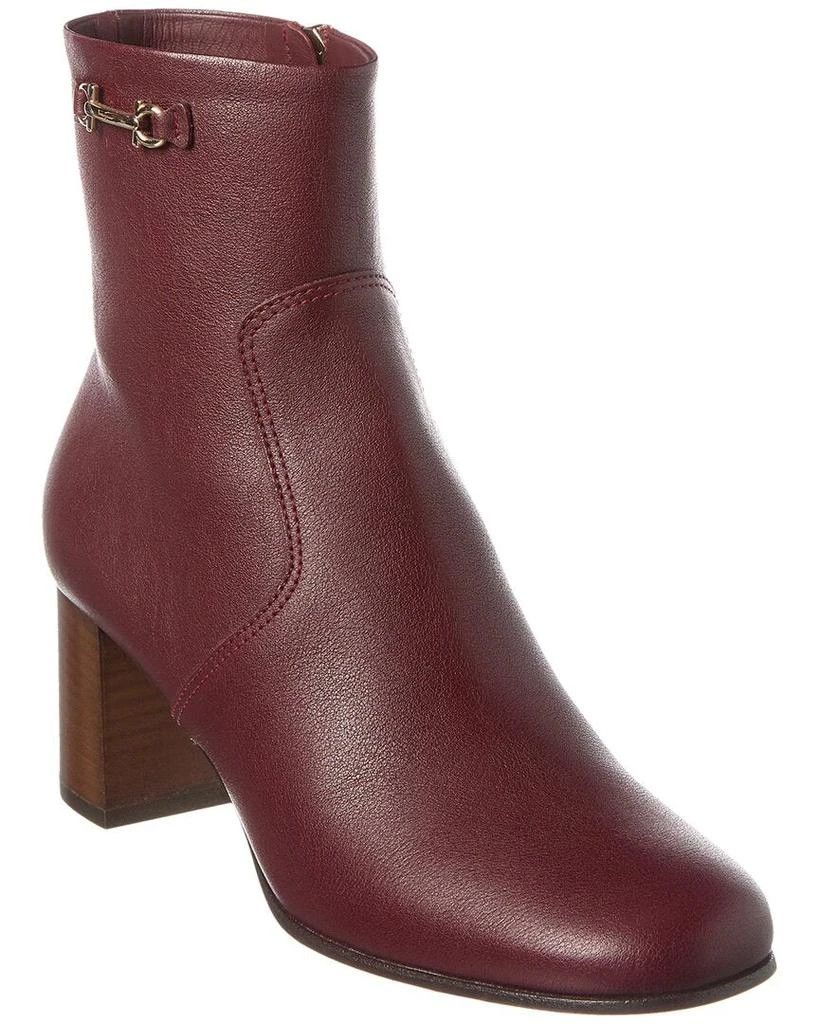 Salvatore Ferragamo o1y0426 Ankle Boots in Burgundy Size US 8.5 / IT 38.5 - 2 Thumbnail