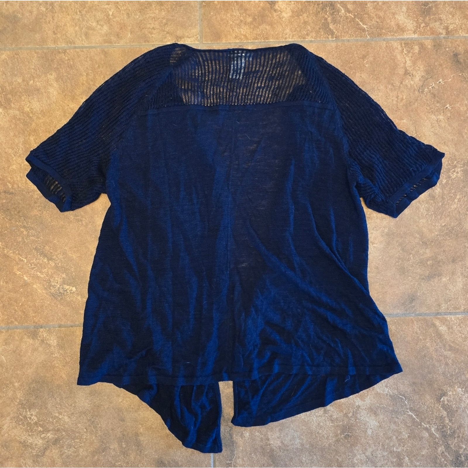 Other Navy | CATHERINES | Draped Duster Cardigan Size XL / US 12-14 / IT 48-50 - 2 Thumbnail