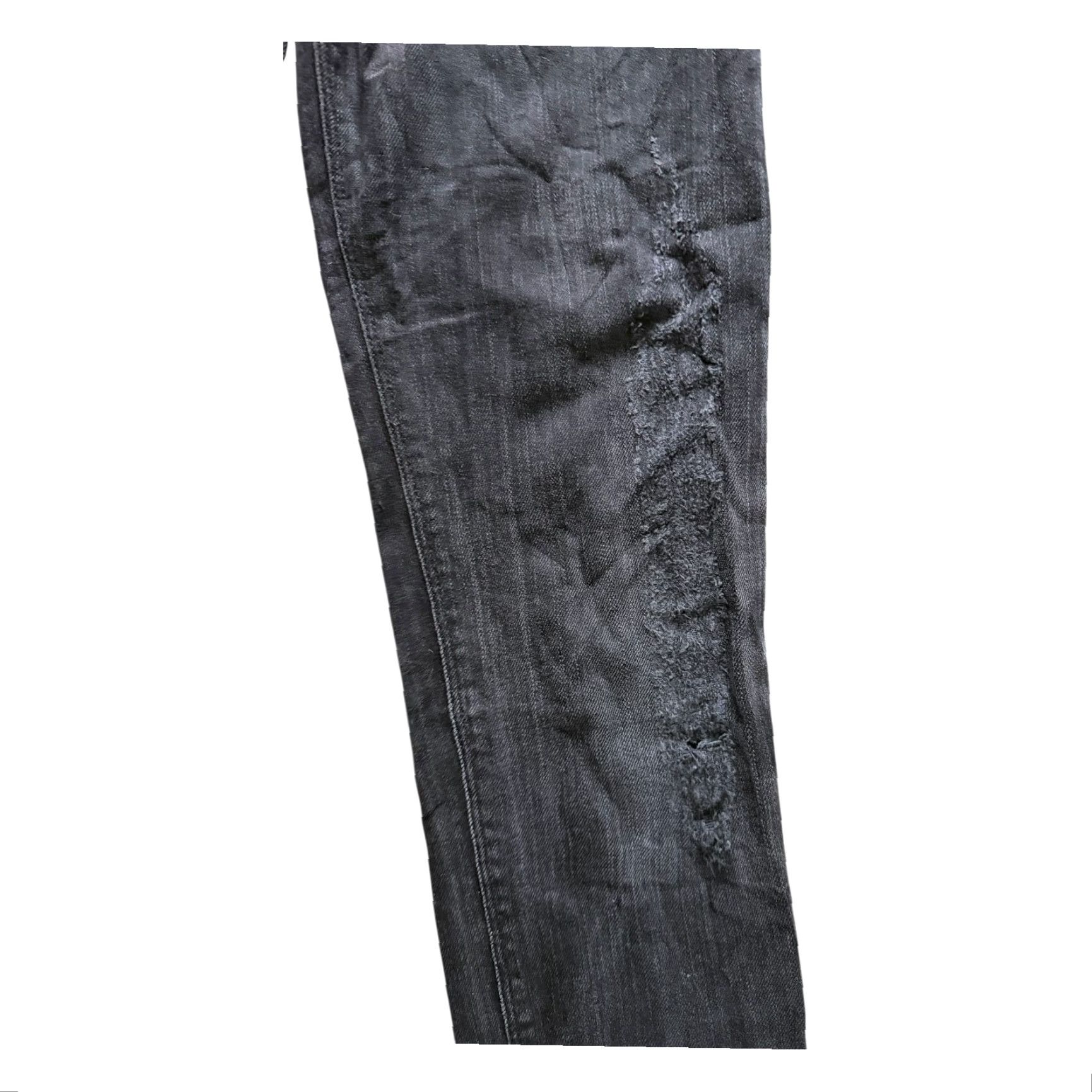 Diesel DIESEL NEVY Jeans Women W25 L34 Stretch Black Grey Wash 008ZQ Made in Italy Skinny 5-Pocket Denim Size 42" / US 20 - 6 Thumbnail