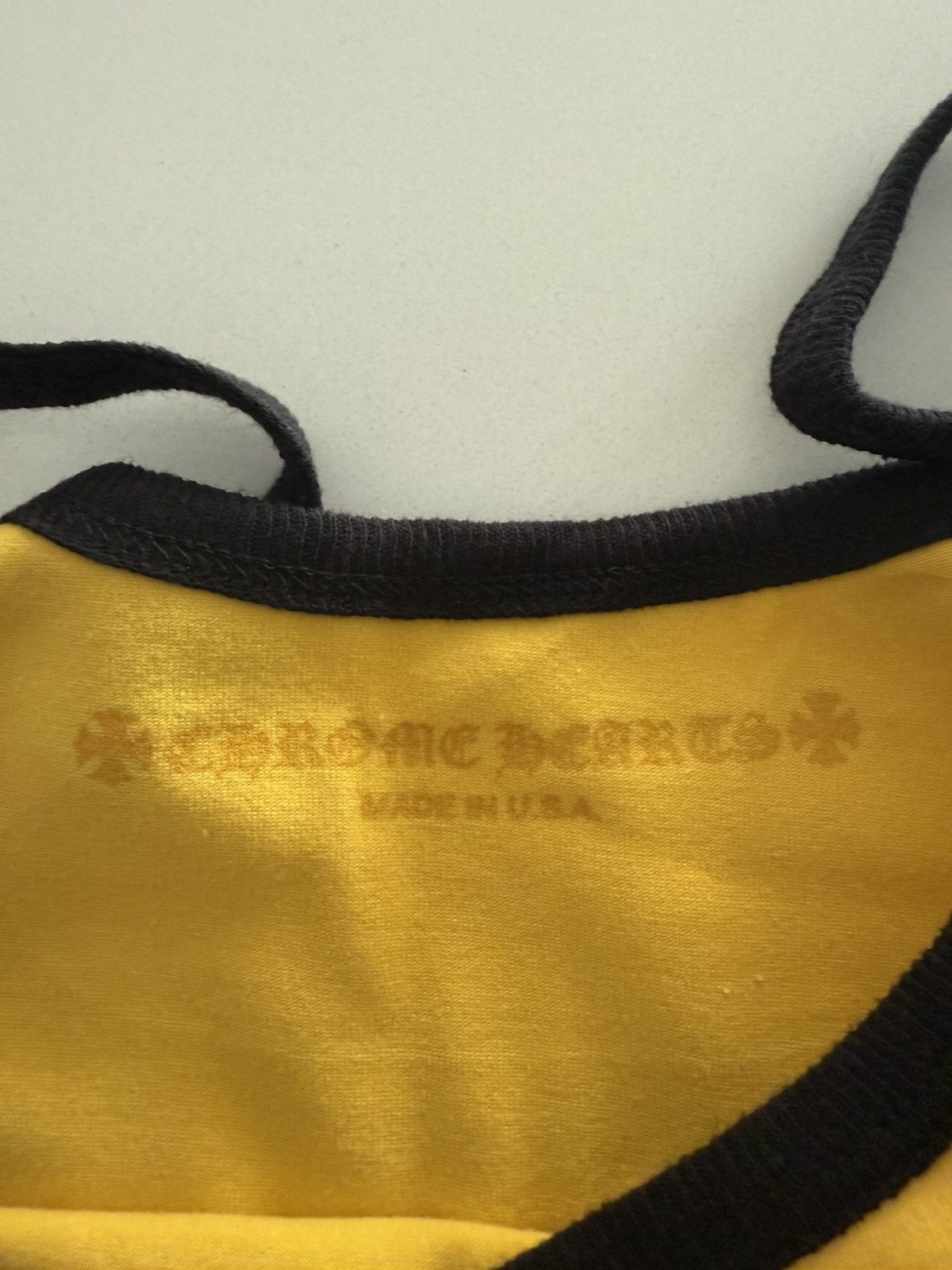 Chrome Hearts 🔥Chrome Hearts Roller Skater Yellow Tank Top🔥 Size S / US 4 / IT 40 - 10 Thumbnail