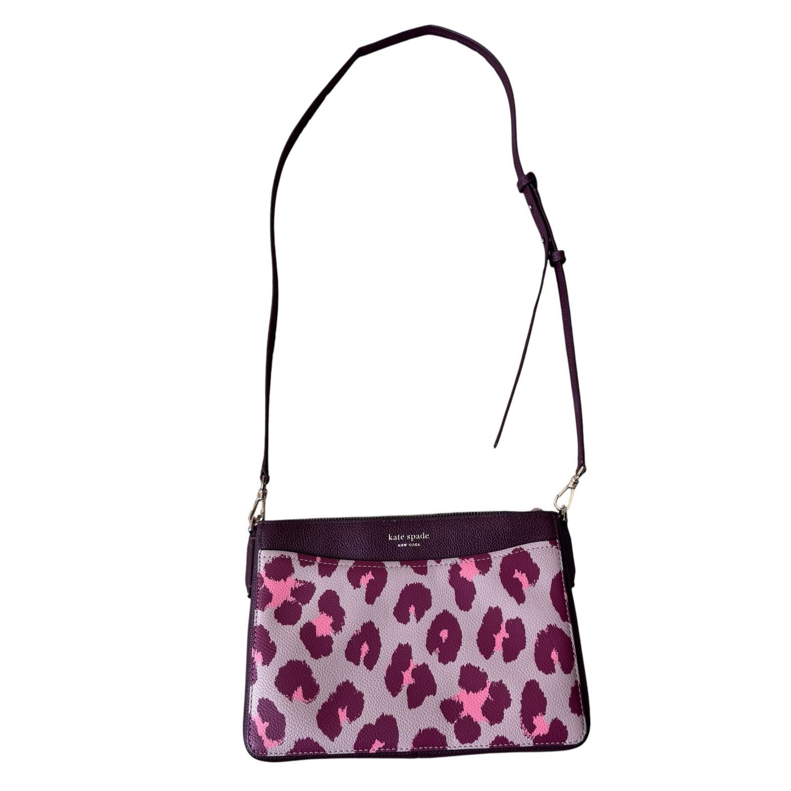 Kate Spade Kate Spade margaux leopard medium convertible crossbody bag Size ONE SIZE - 3 Thumbnail