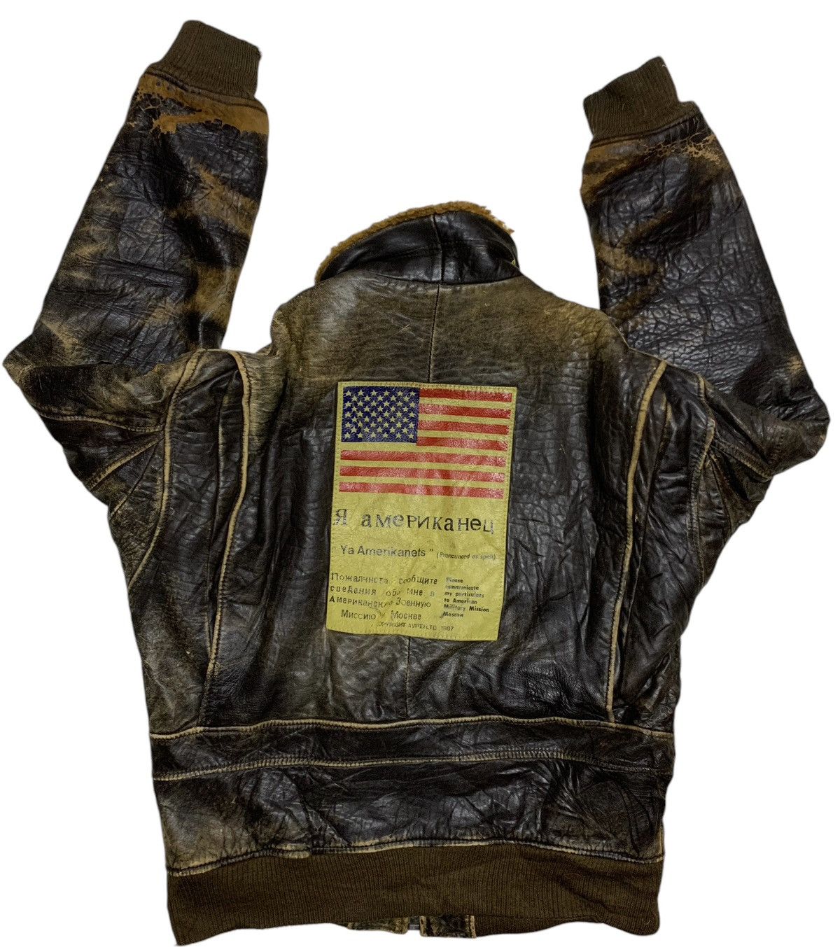 Avirex AVIREX G-1 LEATHER BOMBER FLIGHT JACKET Size US L / EU 52-54 / 3 - 8 Thumbnail