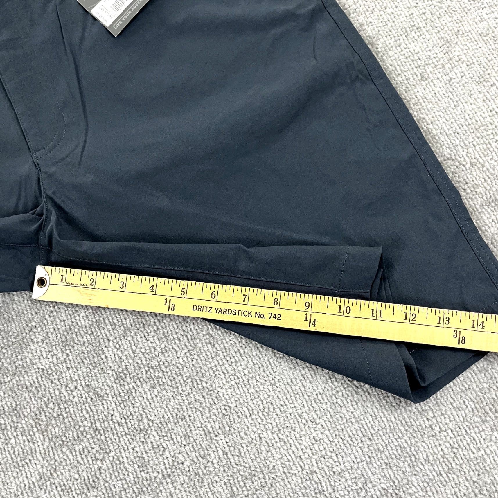 Eddie Bauer EDDIE BAUER Shorts Mens 40 x 11" Storm Gray MR Rainer Hiking Outdoor Nylon NEW PPE Size US 40 / EU 56 - 6 Thumbnail