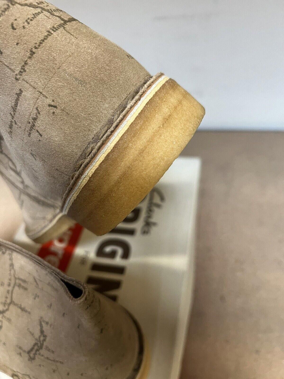 Supreme SS13 Supreme Clarks Desert Map Tan Suede Chukka Boots 65938 Size US 10 / EU 43 - 8 Thumbnail