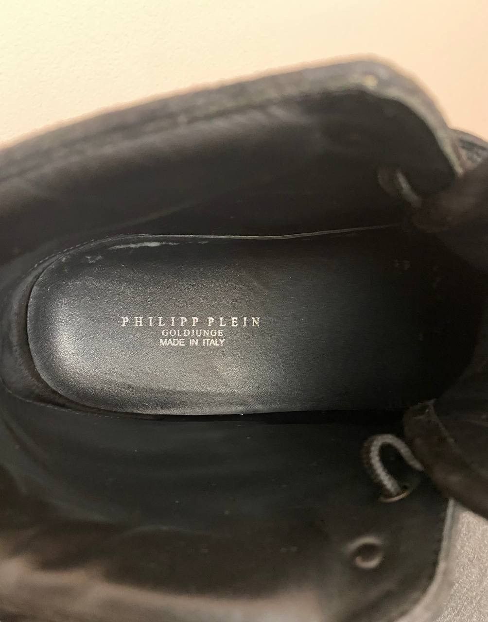 Designer × Philipp Plein RARE ‼️ Philipp Plein FW14 SW150464 Sneakers Studded Sneaker Size US 5.5 / EU 38 - 10 Thumbnail