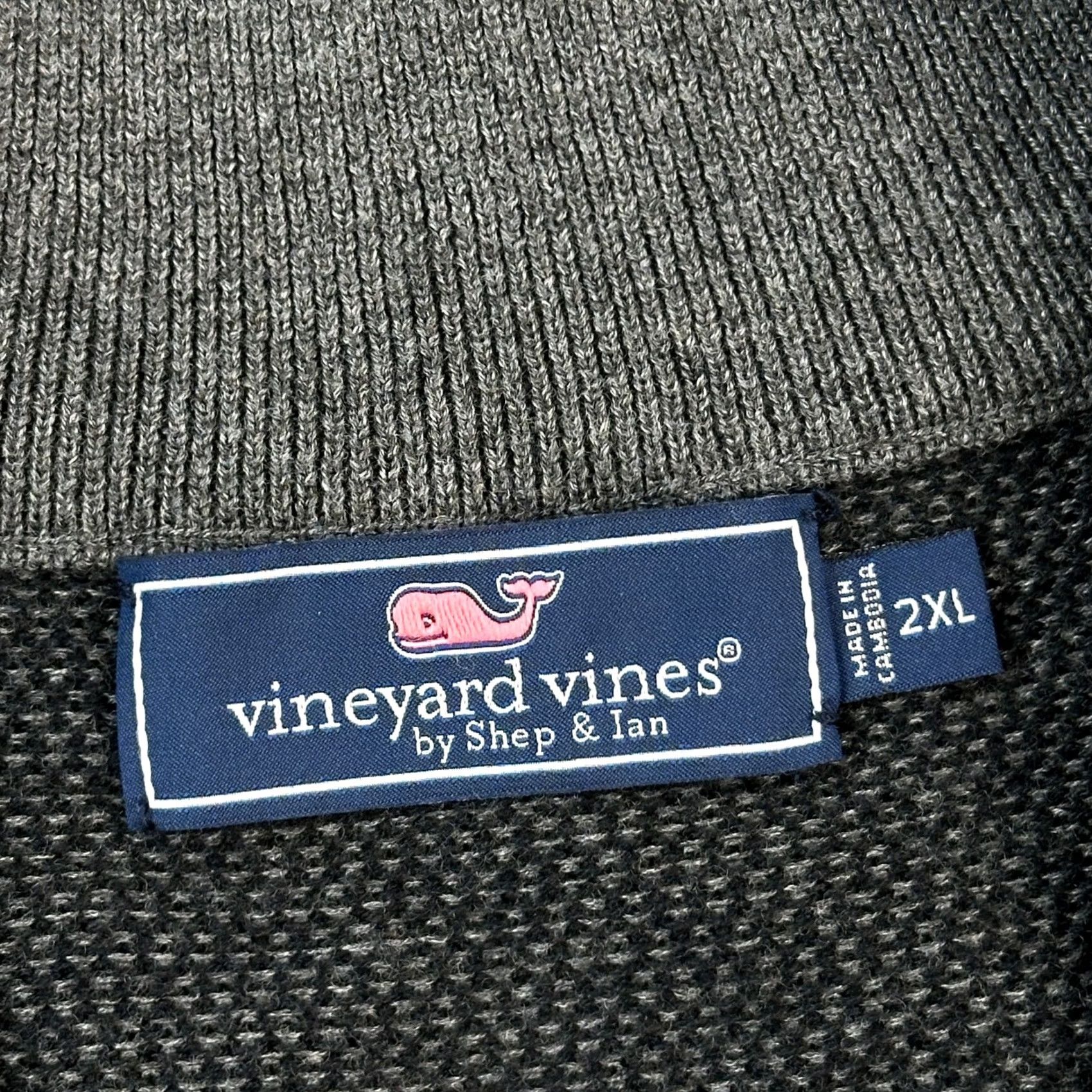 Vineyard Vines Vineyard Vines Hamilton Sweater Mens 2XL Gray Wool Blend 1/4 Zip Casual Preppy Shirt Mens Size US XXL / EU 58 / 5 - 6 Thumbnail