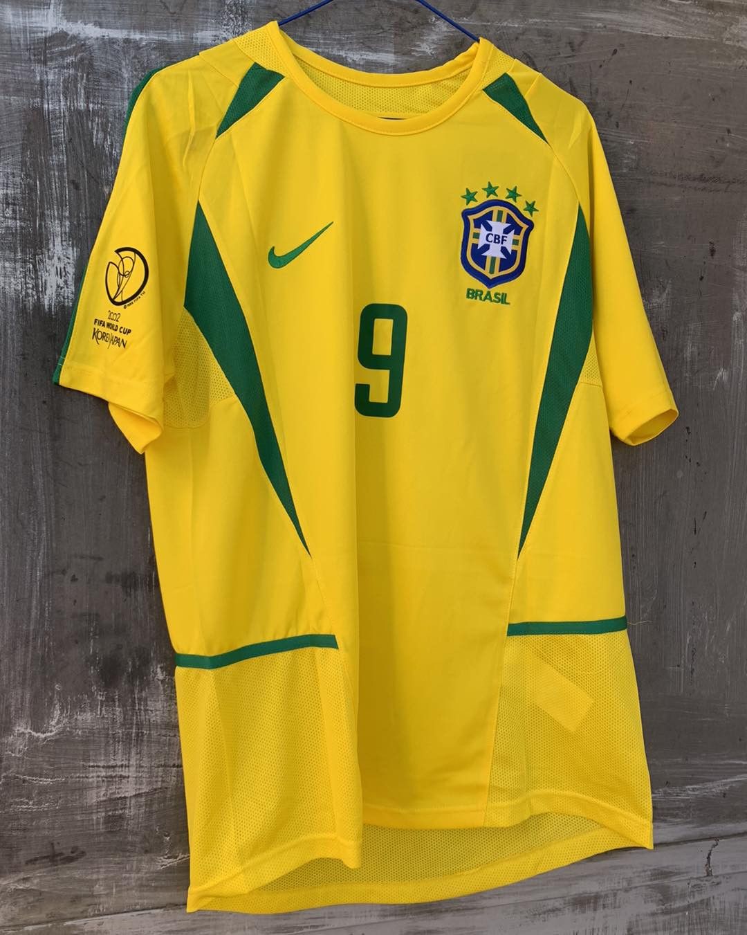 Other Brazil 2002 Home Shirt Ronaldo 9 – All Sizes Size US XL / EU 56 / 4 - 5 Thumbnail
