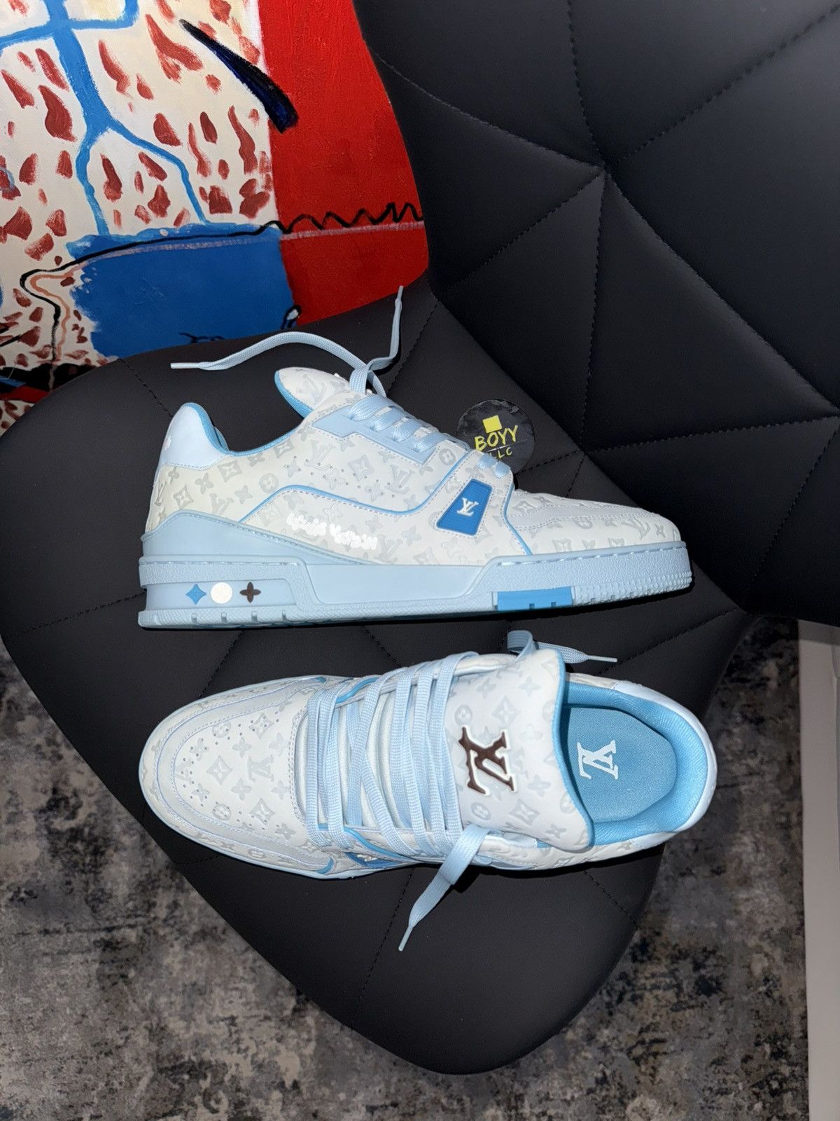 Louis Vuitton Tyler the creator x Louis Vuitton monogram sneakers Size US 10 / EU 43 - 2 Thumbnail
