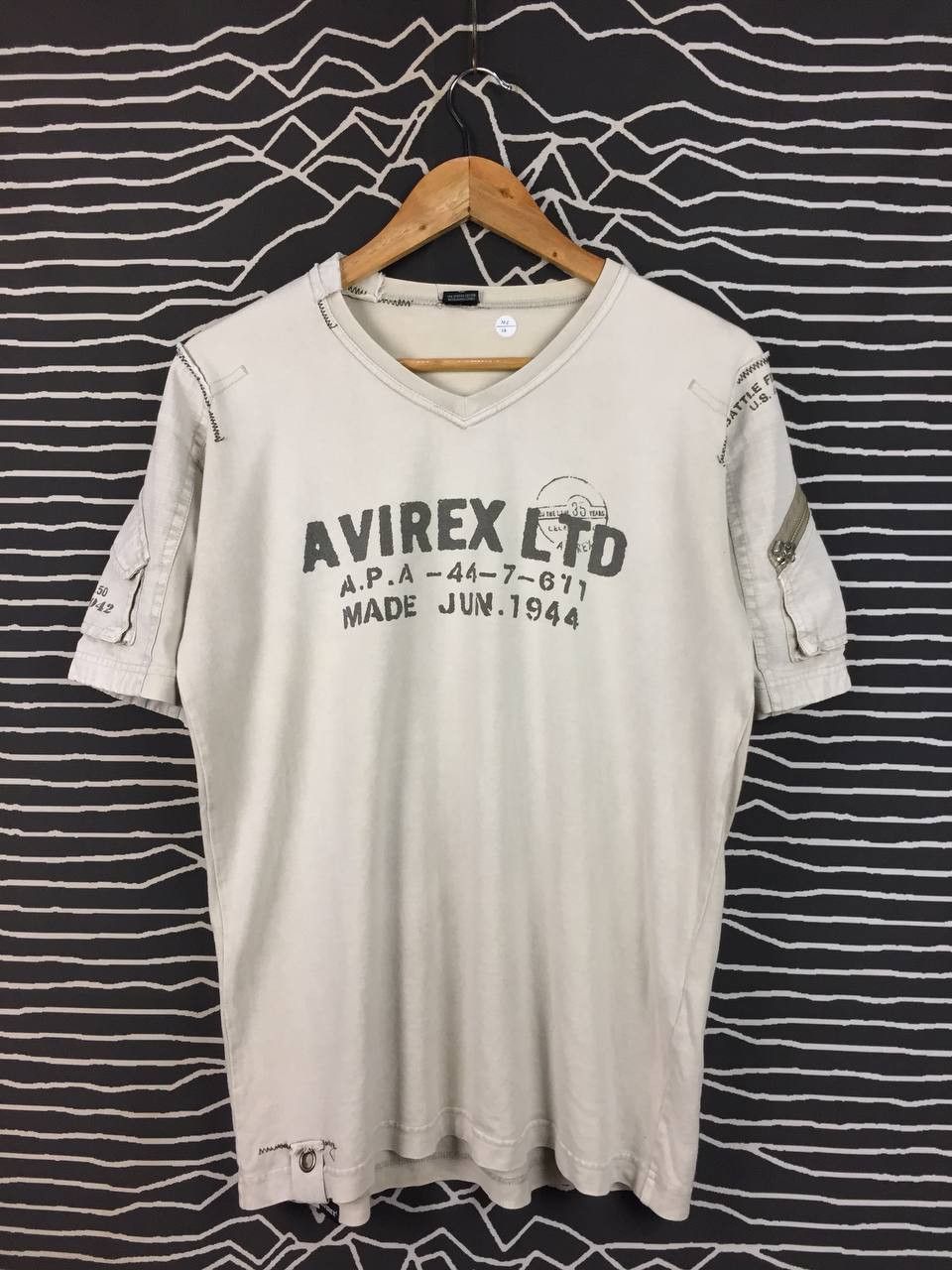 Avirex Vtg Avirex Signal Corps U.S. Army Military Aesthetic Tee Size US L / EU 52-54 / 3 - 1 Thumbnail