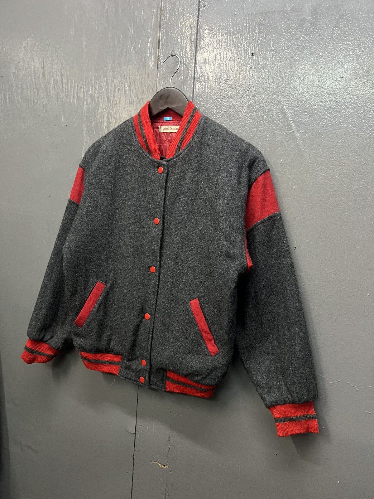 Vintage Vintage Wool Varsity Jacket Size US S / EU 44-46 / 1 - 4 Thumbnail