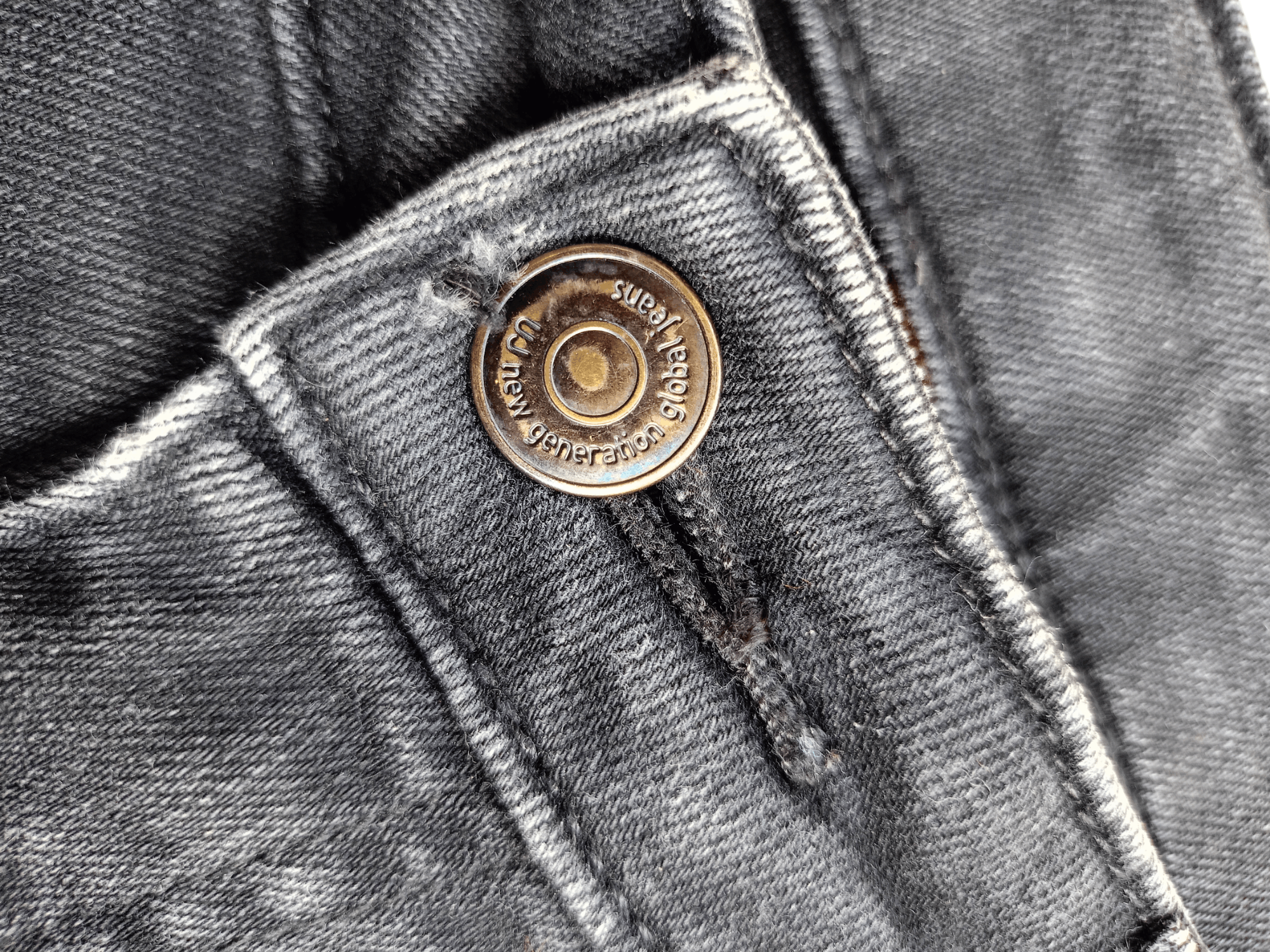 Uniqlo × Vintage J126 DENIM by H&M Boyfriend Distressed Streetwear Size 28" / US 6 / IT 42 - 8 Thumbnail