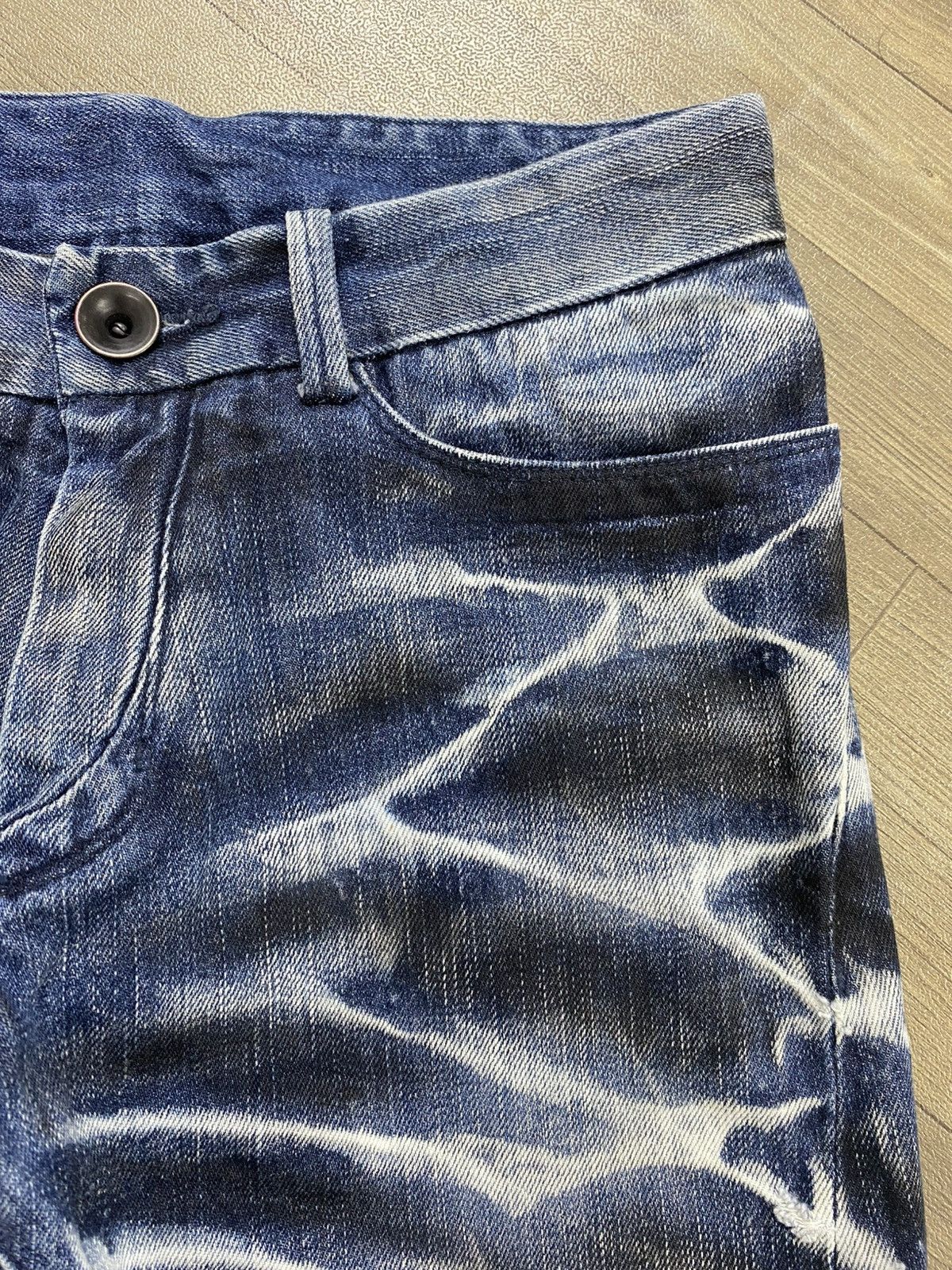 BUFFALO BOBS Buffalo Bobs Johnny Wolf Distressed Clawmark Mudmax Jeans Size US 32 / EU 48 - 8 Thumbnail