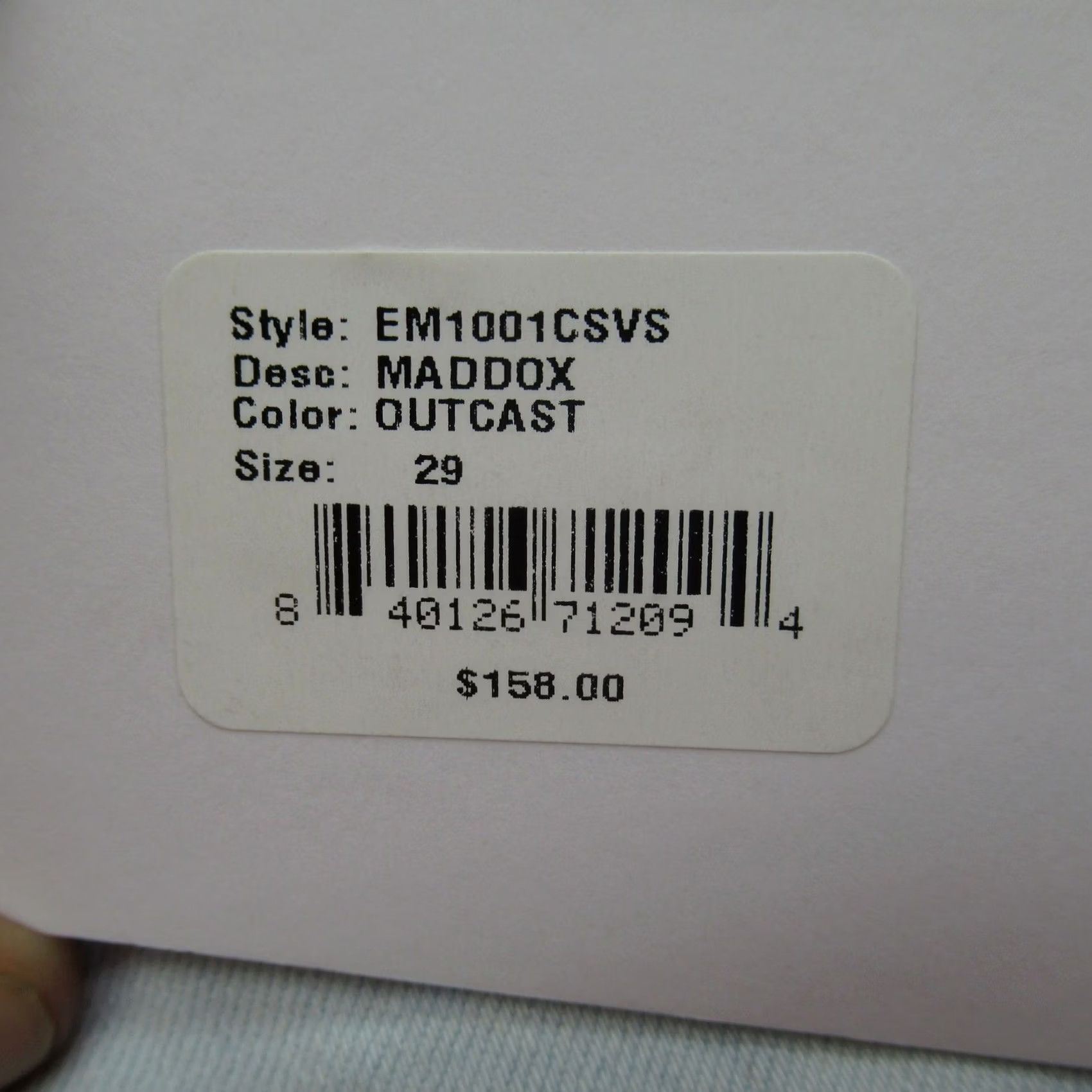 Edwin Edwin Jeans Mens 29X32 Light Wash Flex Thermal Wicking Maddox Straight NEW Size US 29 - 4 Thumbnail