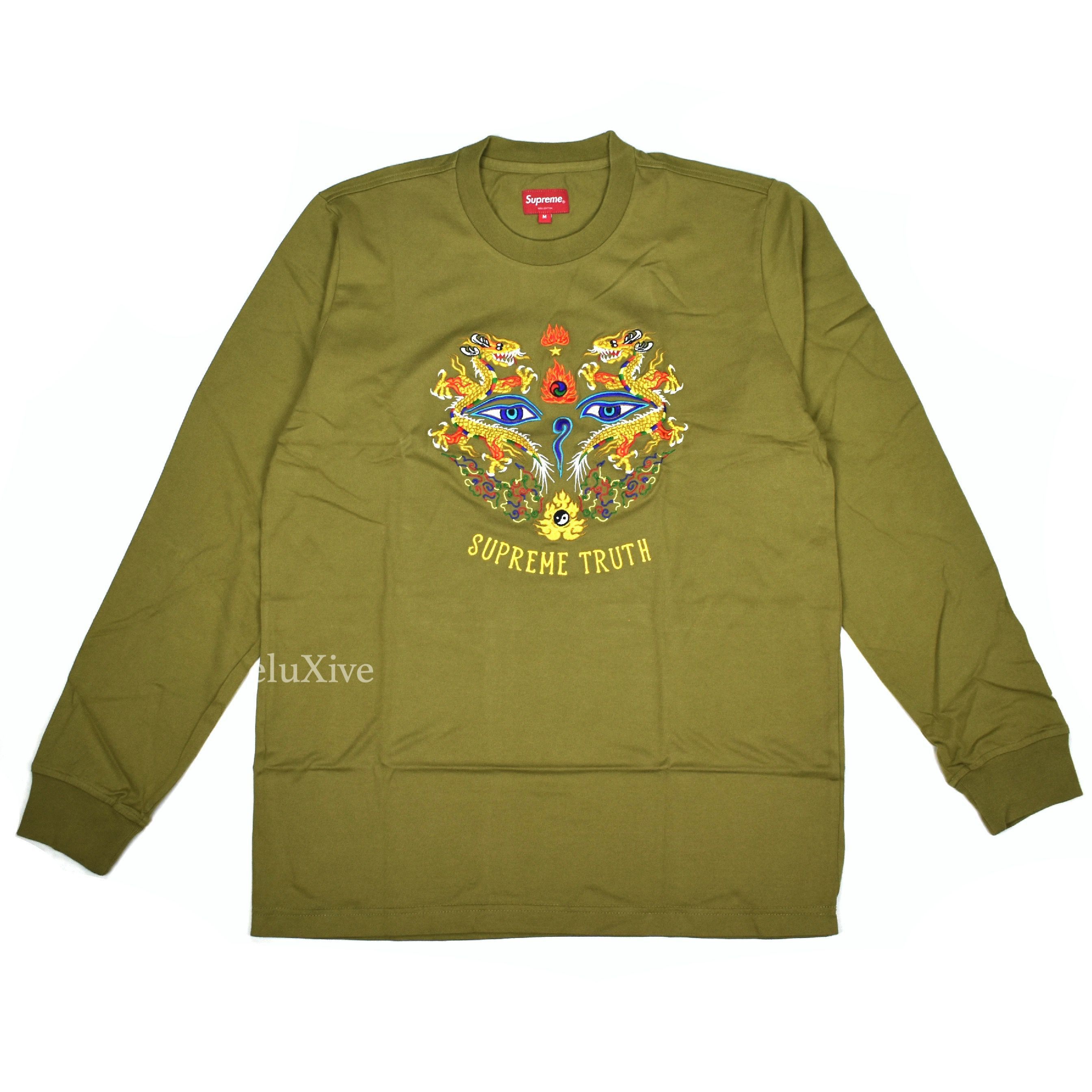 Supreme × Thrasher Supreme Thrasher Multi Logo Long-sleeve Tee