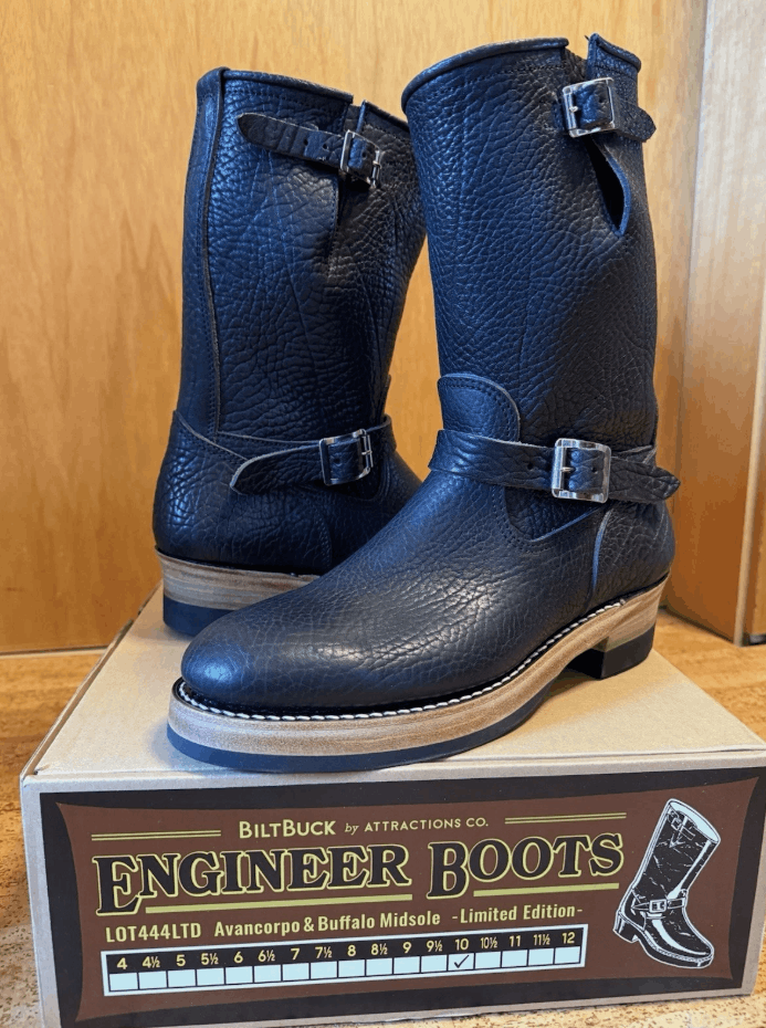 Lot.444LTD Engineer Boots - Avancorpo ＆ Buffalo Midsole