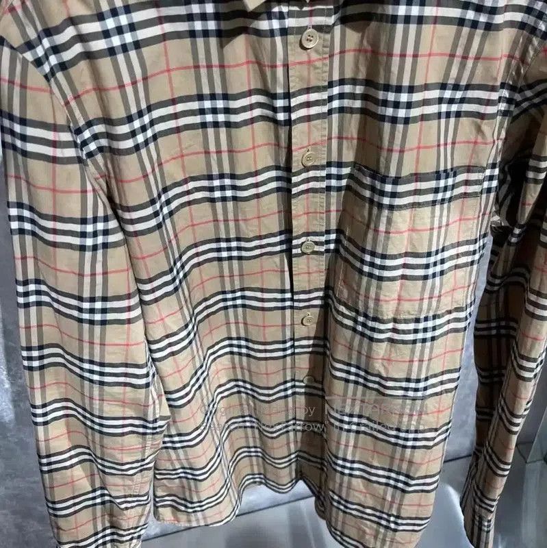 Burberry Burberry Yellow Cotton Women's Shirt. Size S / US 4 / IT 40 - 6 Thumbnail