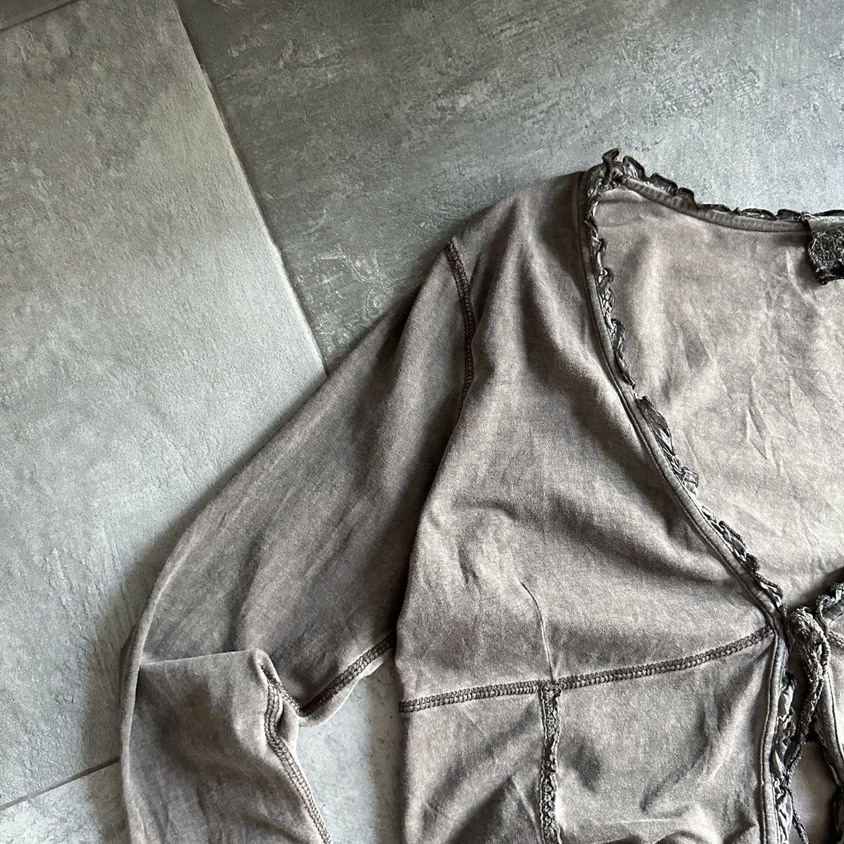 If Six Was Nine × Japanese Brand × Y/Project Vintage Japanese Style Longs-levee T-shirts Cardigan Y2K 00s Size L / US 10 / IT 46 - 3 Thumbnail