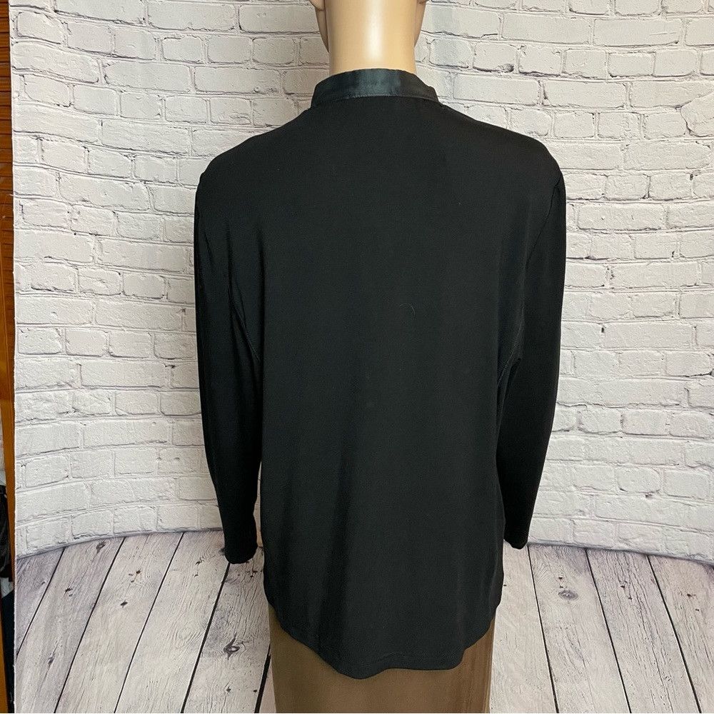 Other Mystery New York Zip Rayon Jacket Size XL Size XL / US 12-14 / IT 48-50 - 4 Thumbnail