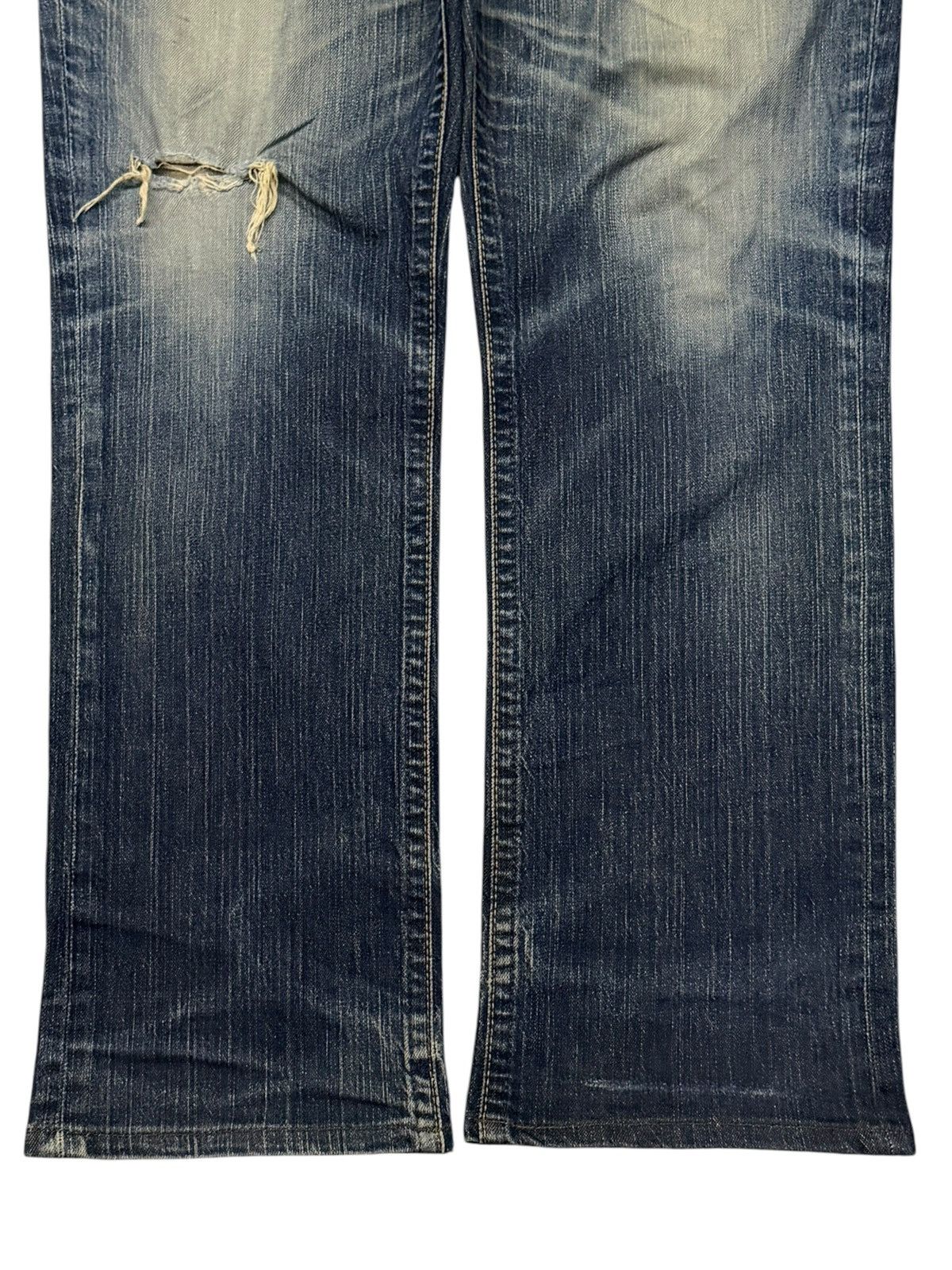 Edwin Vintage Edwin Blue Trip Japan Denim Jeans | Vintage Fade W35 Size US 35 - 6 Thumbnail