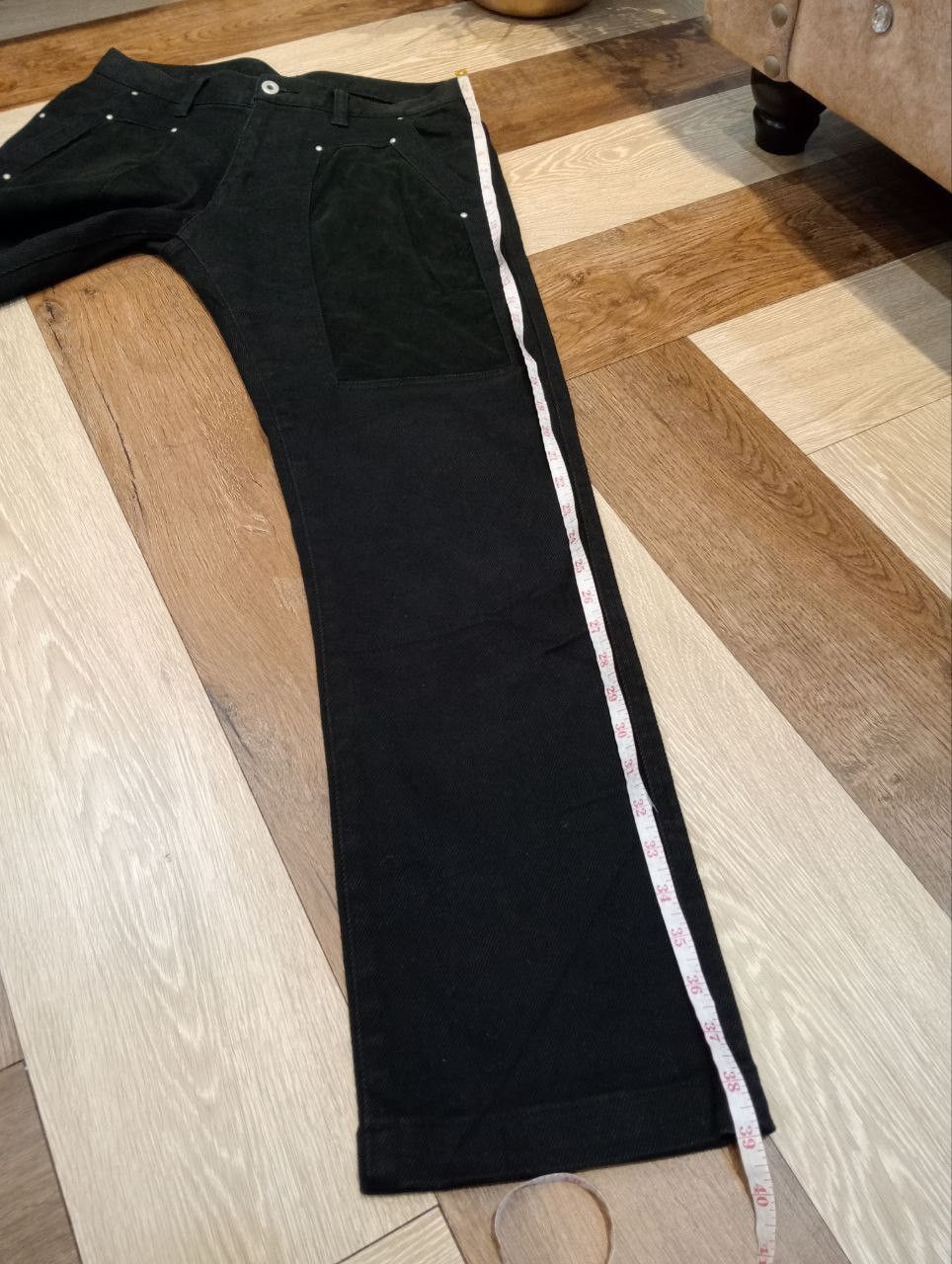 J. Press J. PRESS BUCKLE BACK BLACK JEANS Size US 31 - 13 Thumbnail