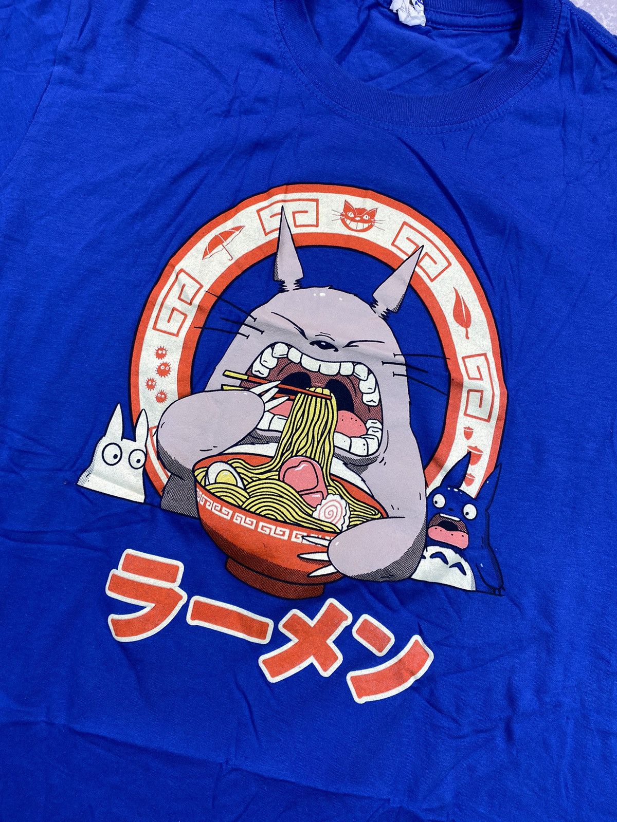 Anime × Japanese Brand Vintage My Neighbour Totoro T-Shirt Japan Movie Size US L / EU 52-54 / 3 - 4 Thumbnail