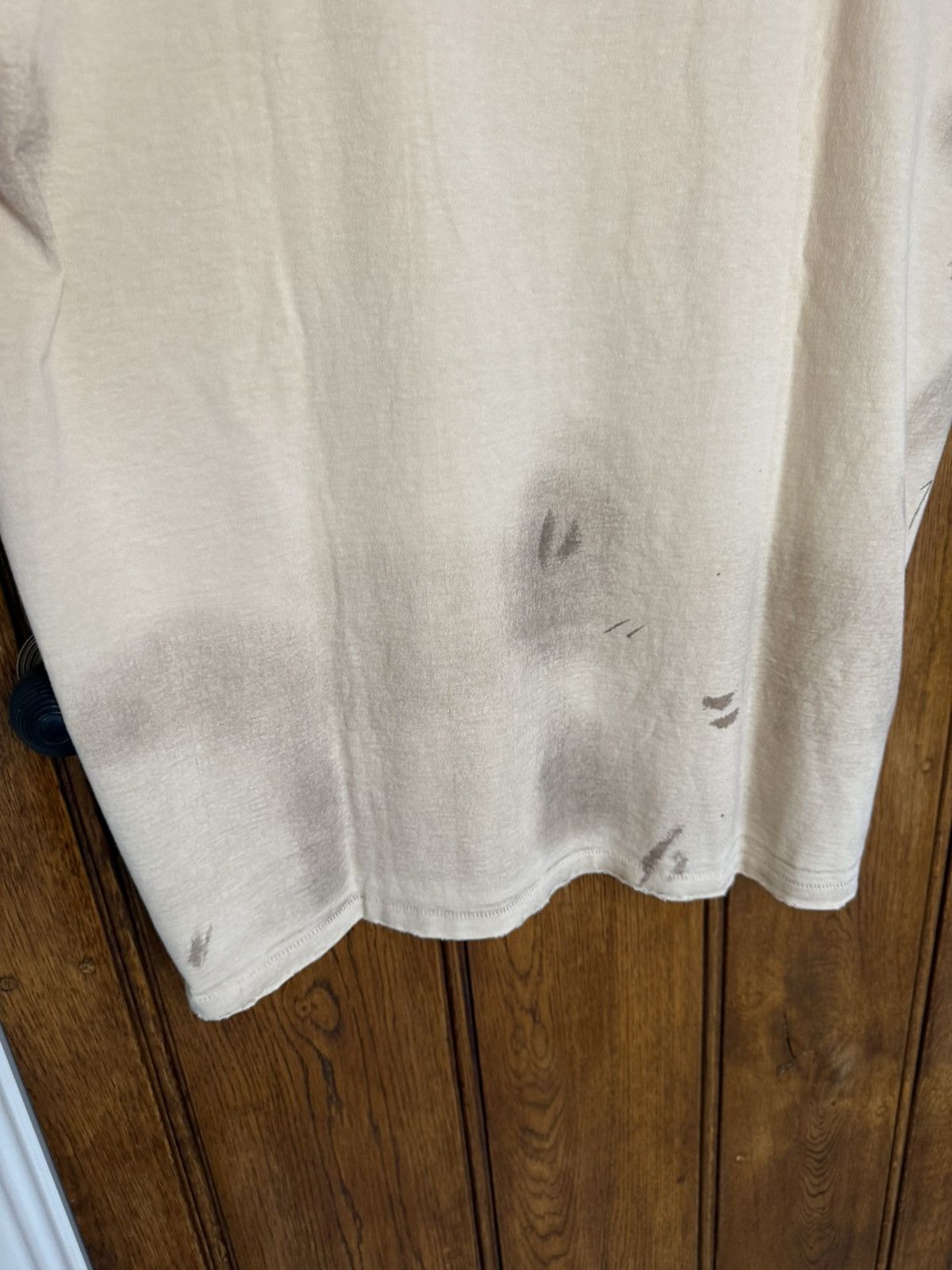 Gallery Dept. Gallery Dept logo head line records distressed t shiet XL Size US XL / EU 56 / 4 - 16 Thumbnail