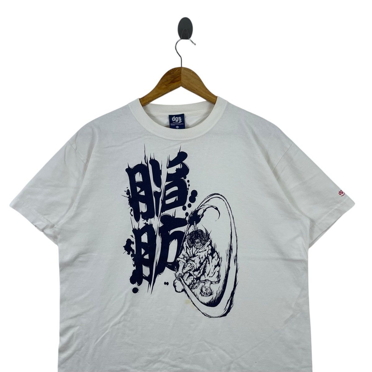 Anime × Japanese Brand Japanese Anime Samurai Swords Tee Shirt Size US XL / EU 56 / 4 - 2 Thumbnail