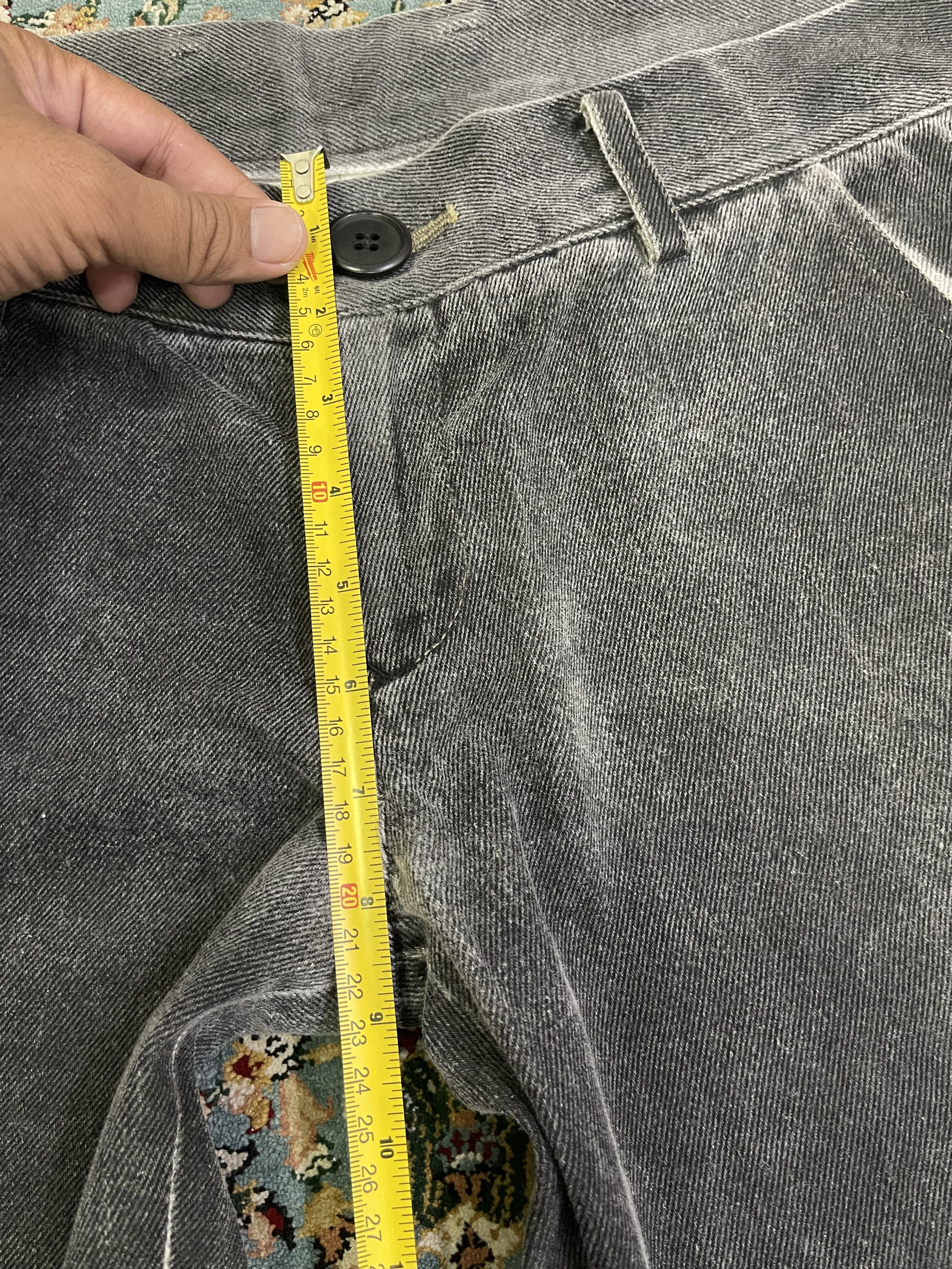 Limi Feu Yohji Yamamoto limi feu Sulfur Denim Size 32" / US 10 / IT 46 - 6 Thumbnail