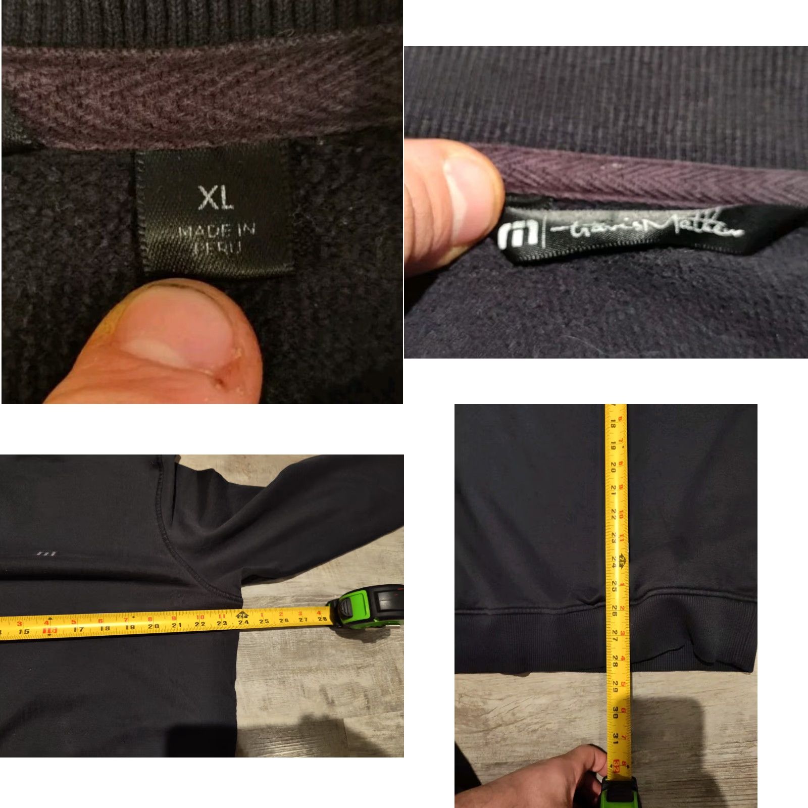 TravisMathew Travis Mathew Cloud Golf Quarter Zip Pullover Black Size XL Sweater Men's Size US XL / EU 56 / 4 - 8 Thumbnail