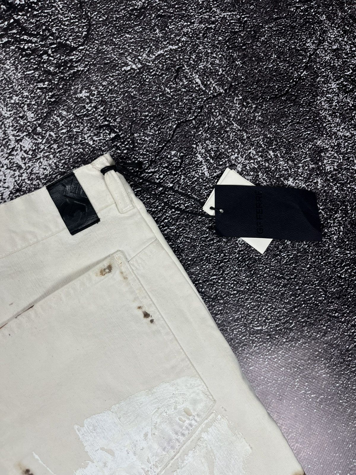Gianfranco Ferre Gianfranco Ferre Painted Vintage Rare Y2k Denim Pants Size US 38 / EU 54 - 14 Thumbnail