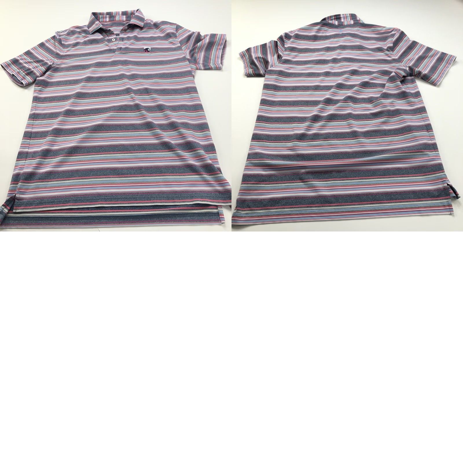 johnnie-O Johnnie-O Polo Shirt Large Colorful Golf SS Button Striped Shirt LOT OF 2 MINT Men L Regular Shirt Size US L / EU 52-54 / 3 - 8 Thumbnail