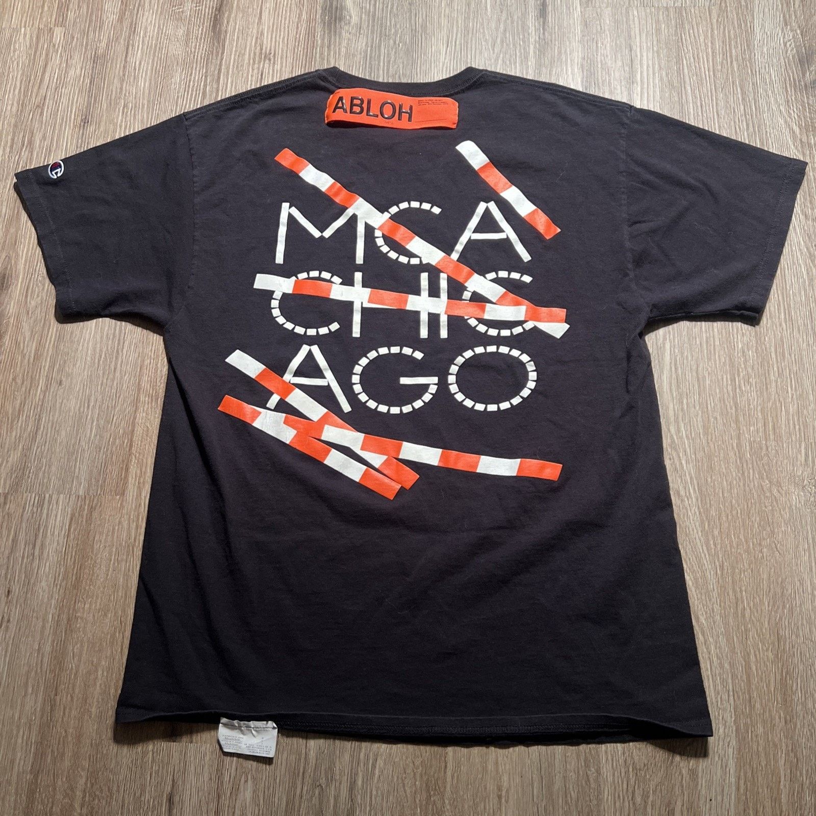 Virgil Abloh Virgil Abloh x MCA Figures of speech tape T Shirt Champion Size US M / EU 48-50 / 2 - 1 Thumbnail