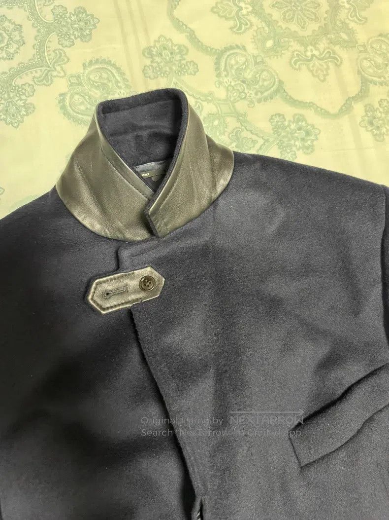 Hermes Hermes Cashmere Greatcoat, 100% Cashmere, Collar with Leat Size US M / EU 48-50 / 2 - 7 Thumbnail